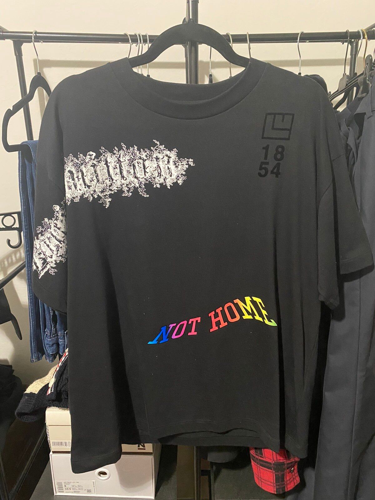 Louis Vuitton 2019 Wizard Of Oz 'Not Home' Dorothy T-Shirt - Black