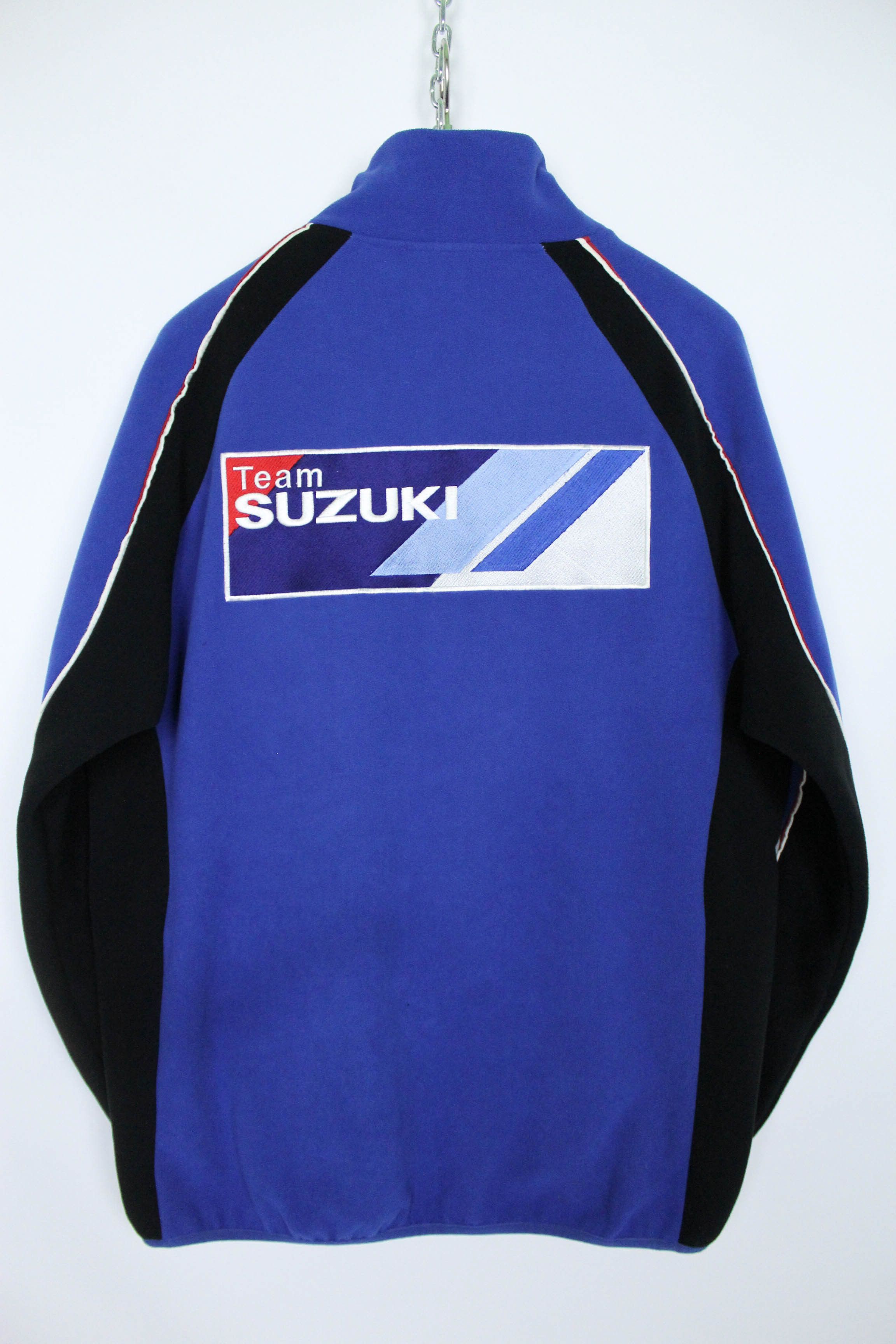 Vintage Suzuki Team GSX-R Official Fleece Full Zip Jacket Size XL Size US XL / EU 56 / 4 - 3 Thumbnail