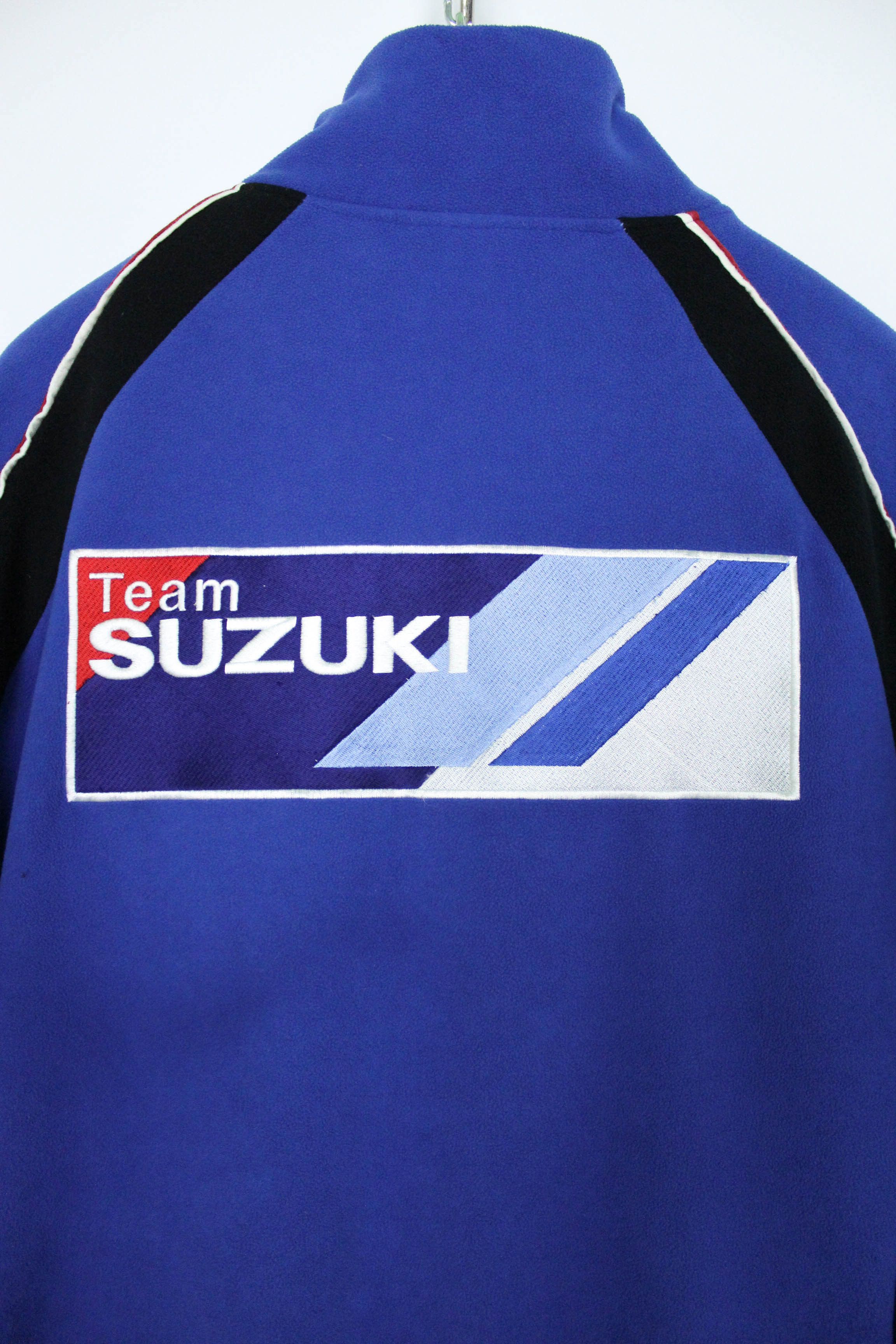 Vintage Suzuki Team GSX-R Official Fleece Full Zip Jacket Size XL Size US XL / EU 56 / 4 - 9 Thumbnail