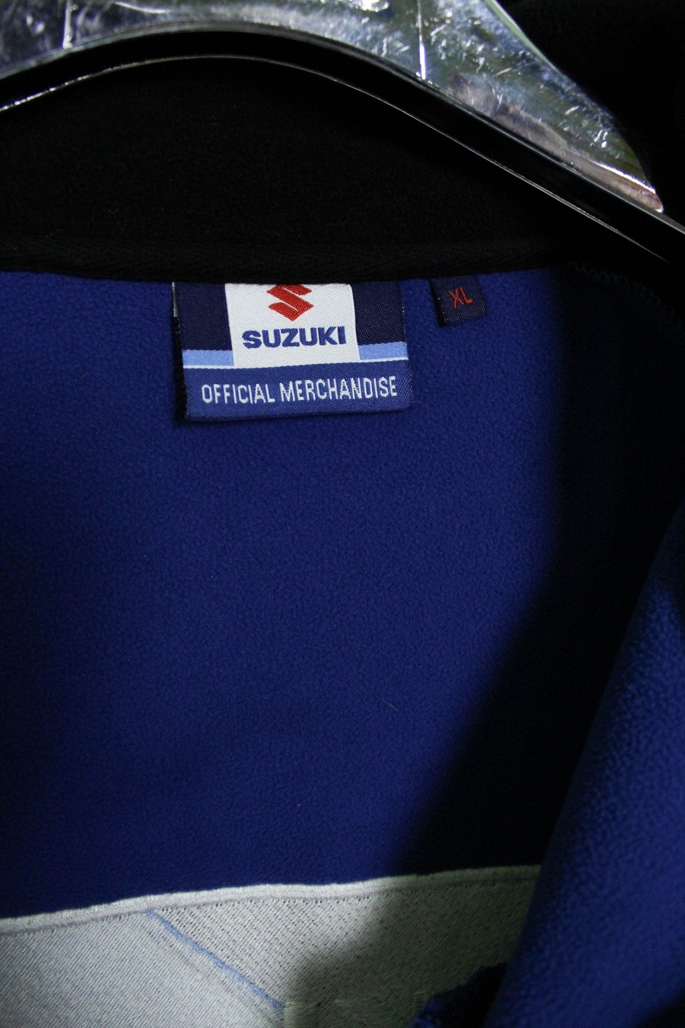 Vintage Suzuki Team GSX-R Official Fleece Full Zip Jacket Size XL Size US XL / EU 56 / 4 - 12 Thumbnail