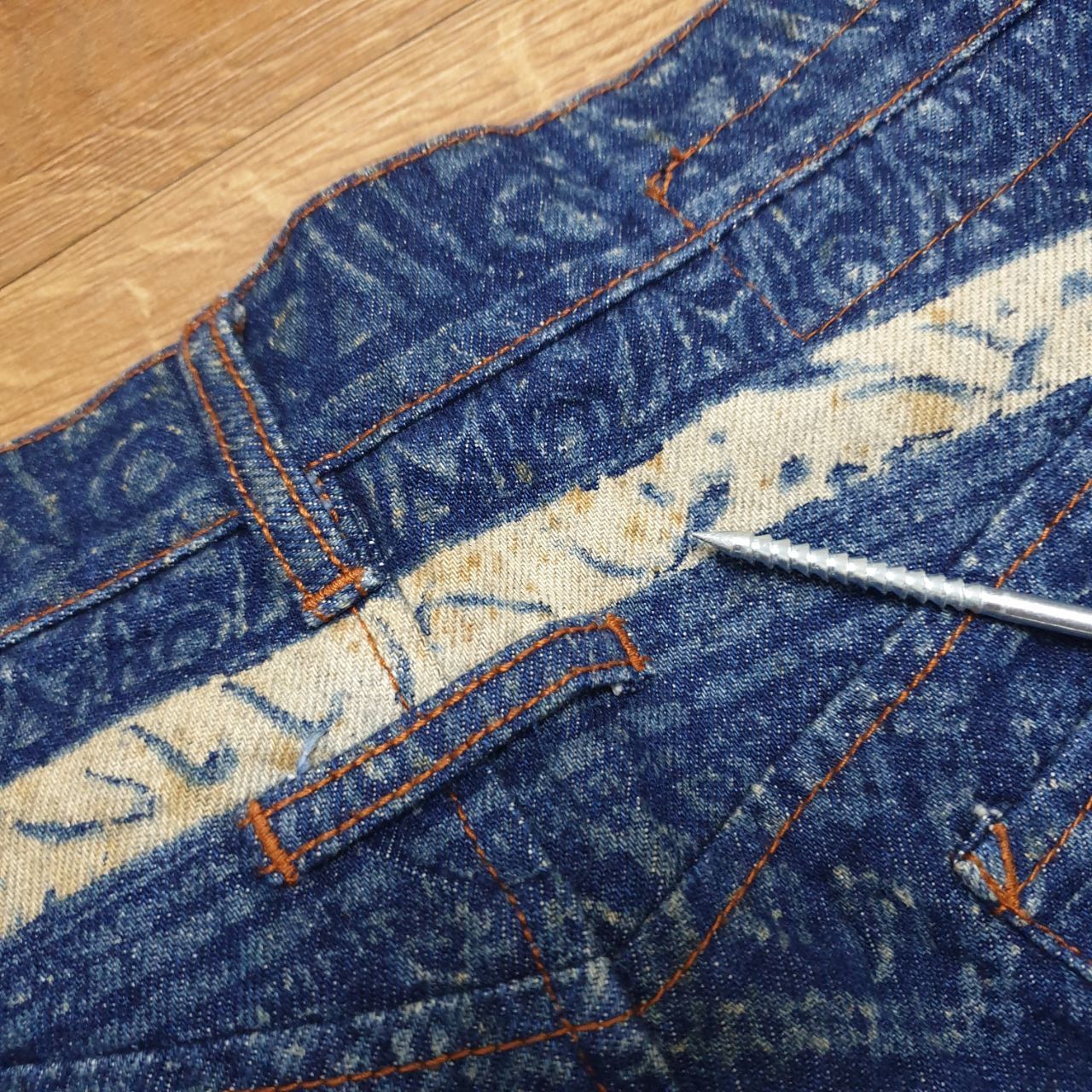 Jean Paul Gaultier Jean Paul Gaultier Tribal Jeans Size US 31 - 10 Thumbnail