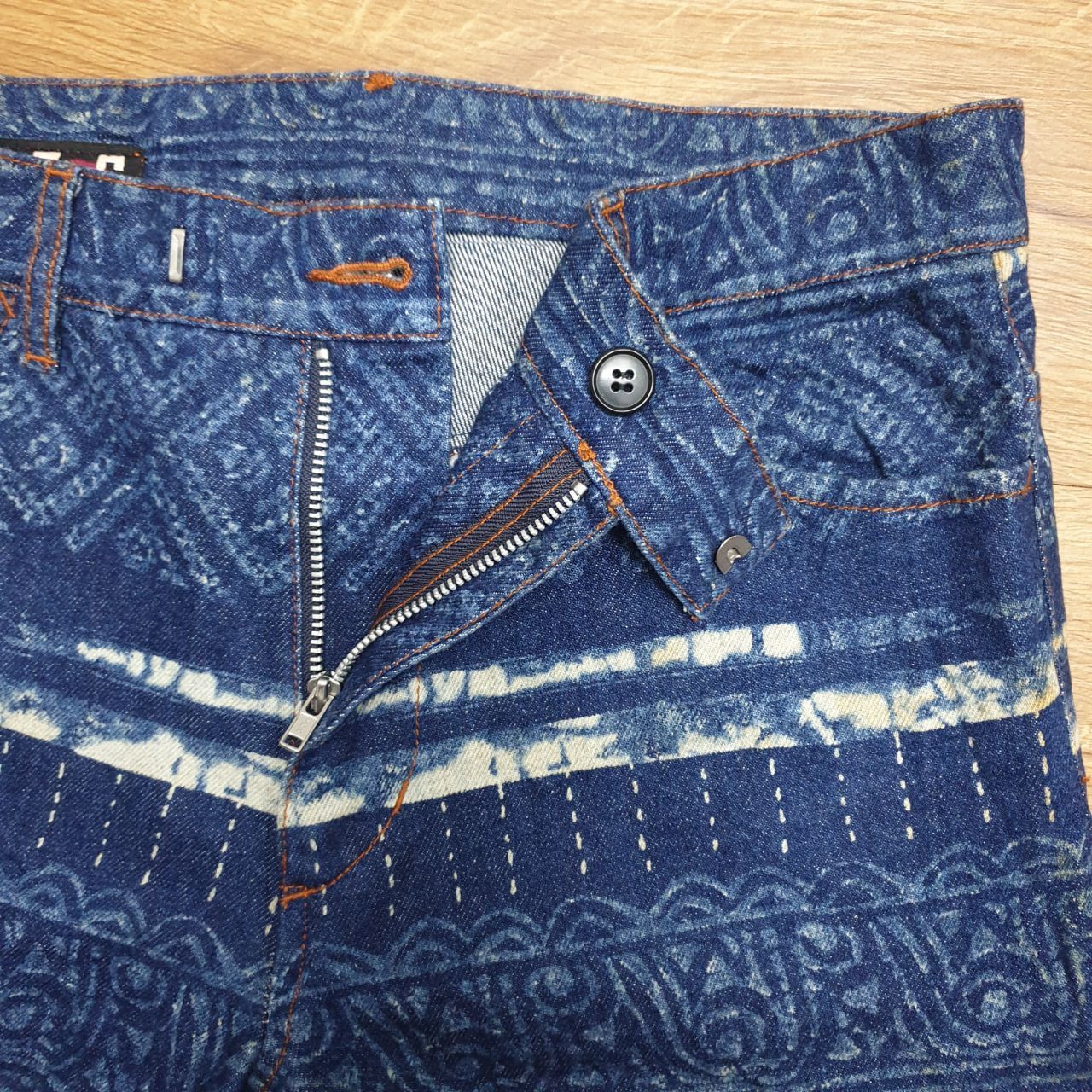Jean Paul Gaultier Jean Paul Gaultier Tribal Jeans Size US 31 - 4 Thumbnail
