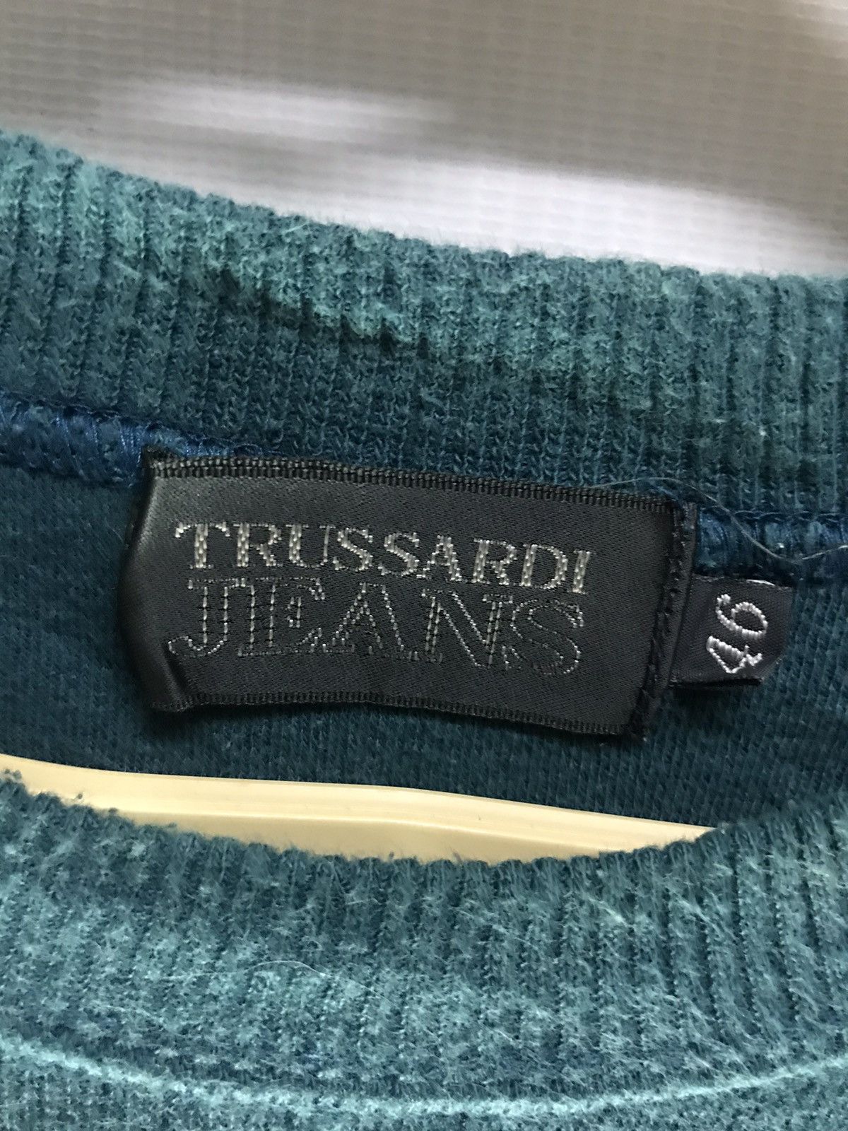 Designer × Trussardi Trussardi jeans beggie embroidered logo crewneck sweatshirt Size US M / EU 48-50 / 2 - 3 Thumbnail