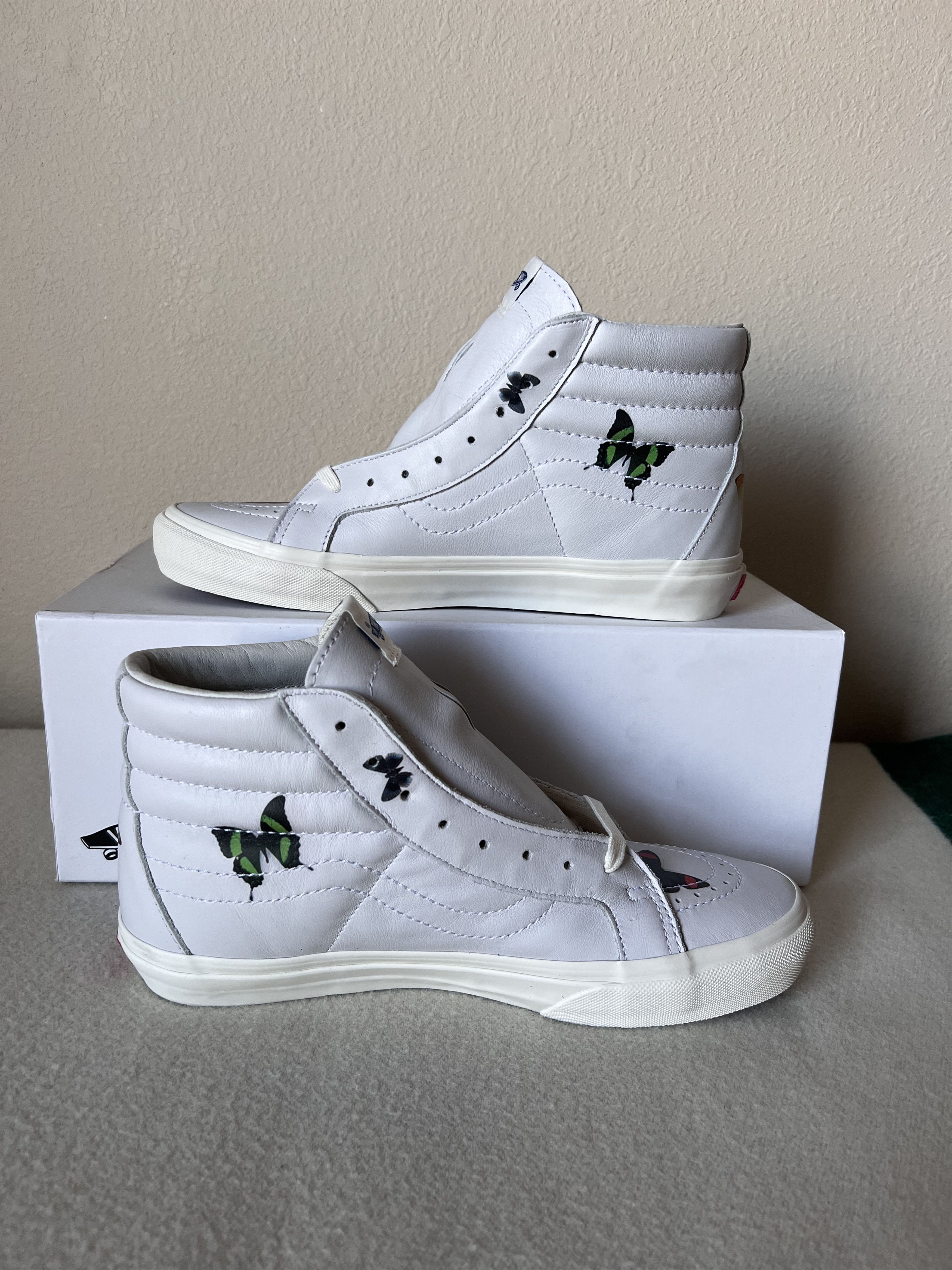 Damien Hirst × Vans Damien Hirst Vans Sk8 Hi Butterflies Size US 7.5 / IT 37.5 - 3 Thumbnail