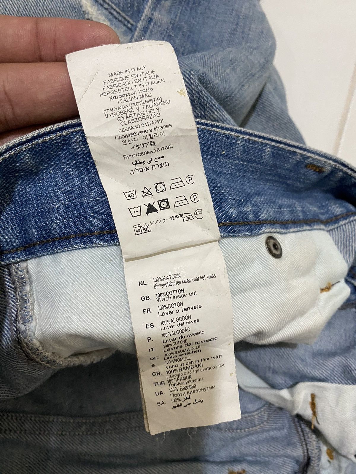 G-Star G-Star RAW 3301 Distressed Jean Size US 32 / EU 48 - 17 Thumbnail