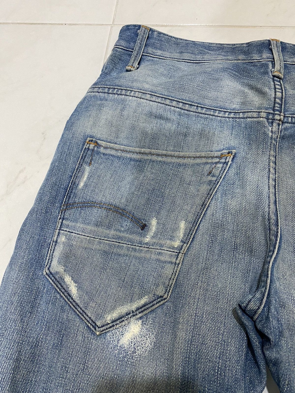 G-Star G-Star RAW 3301 Distressed Jean Size US 32 / EU 48 - 14 Thumbnail