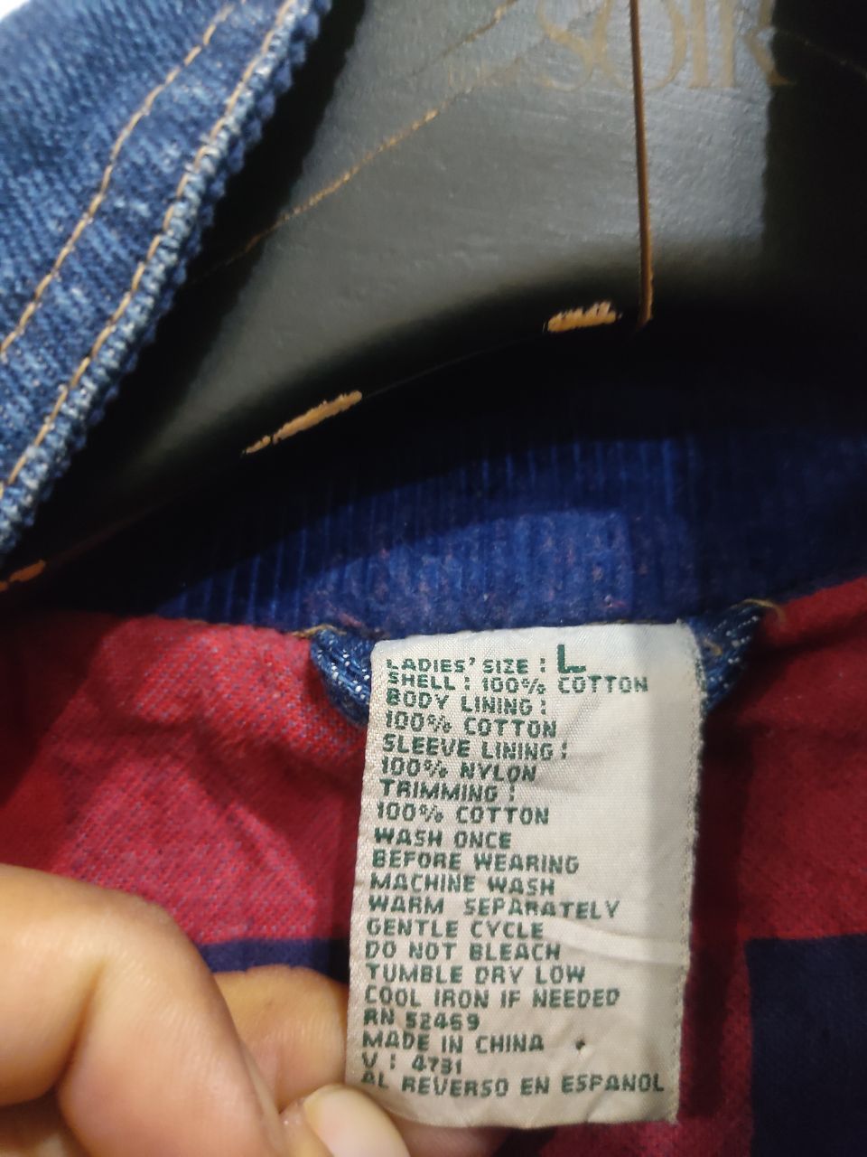 Vintage Vintage Out Brook Denim Blue Jacket Size US L / EU 52-54 / 3 - 5 Thumbnail