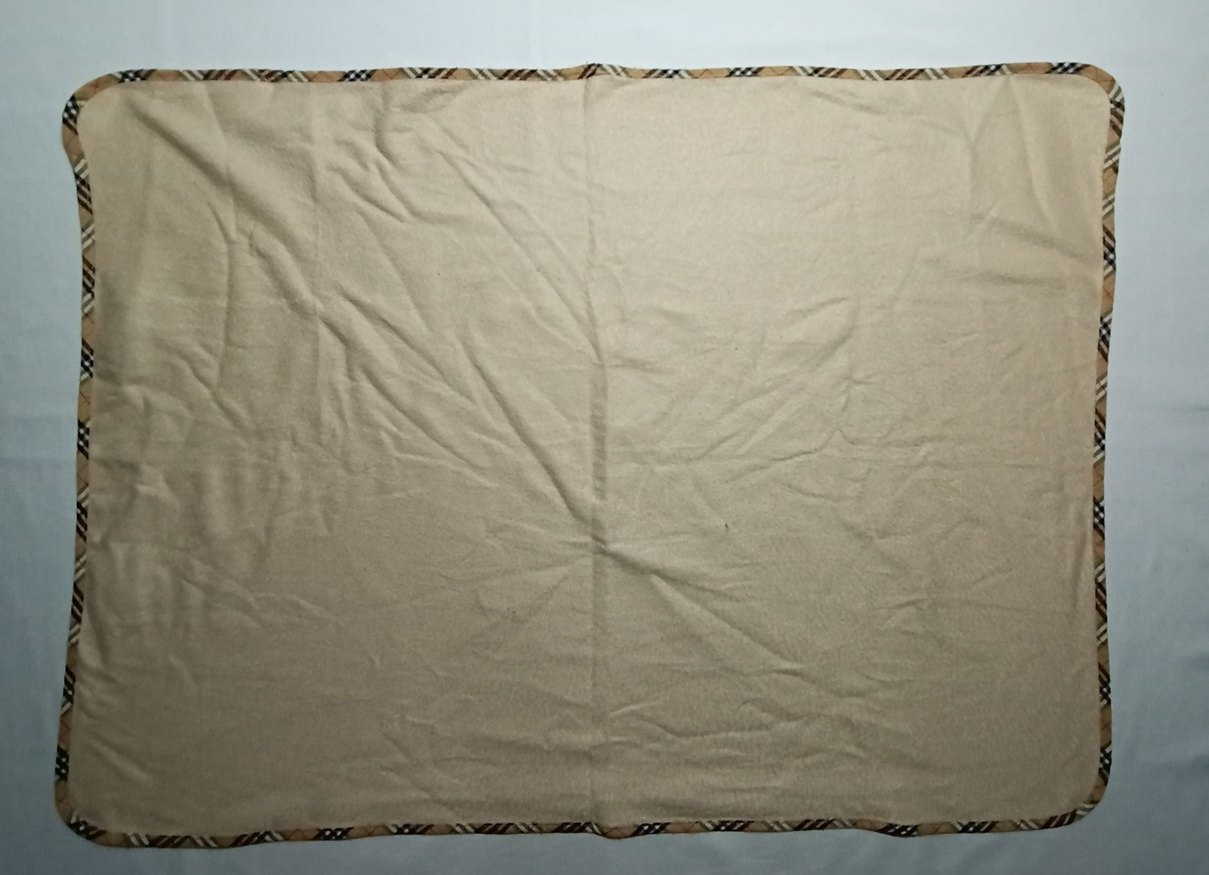 Vintage BURBERRY Style Table Cloth Cover Nova Check