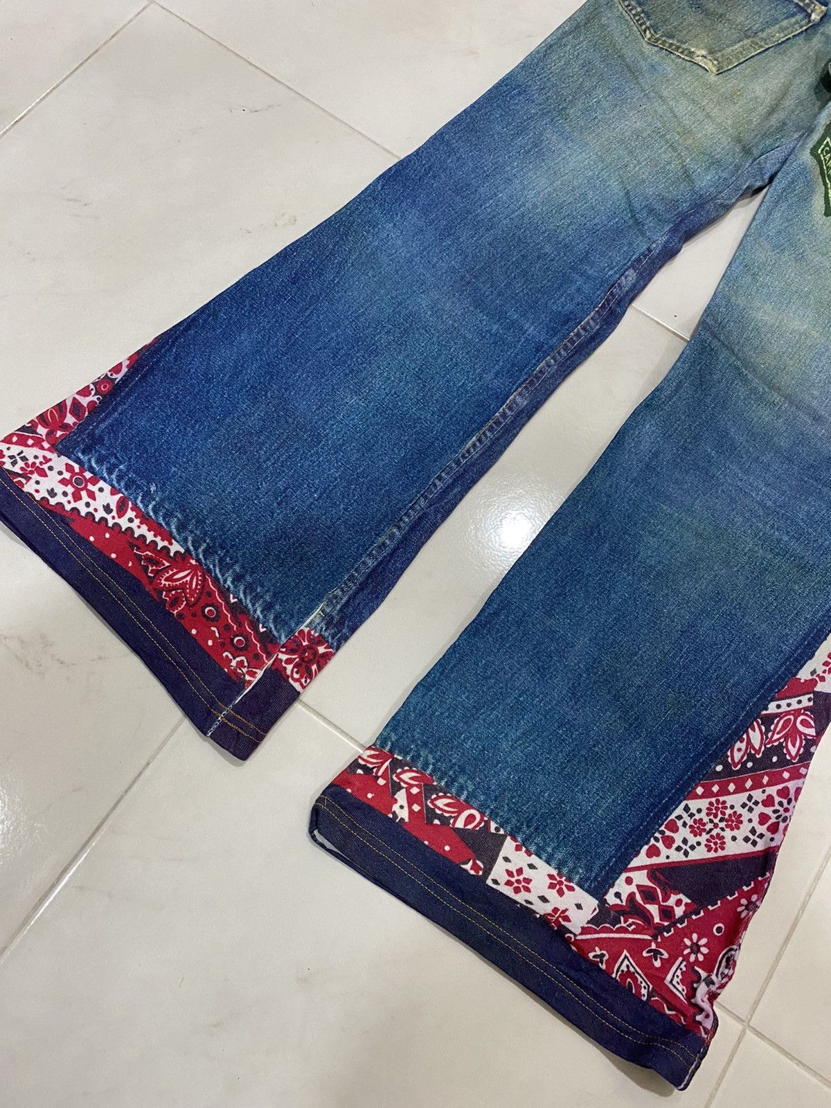 Japanese Brand Muchacha Union Made Printed Sweatpant Size 30" / US 8 / IT 44 - 8 Thumbnail