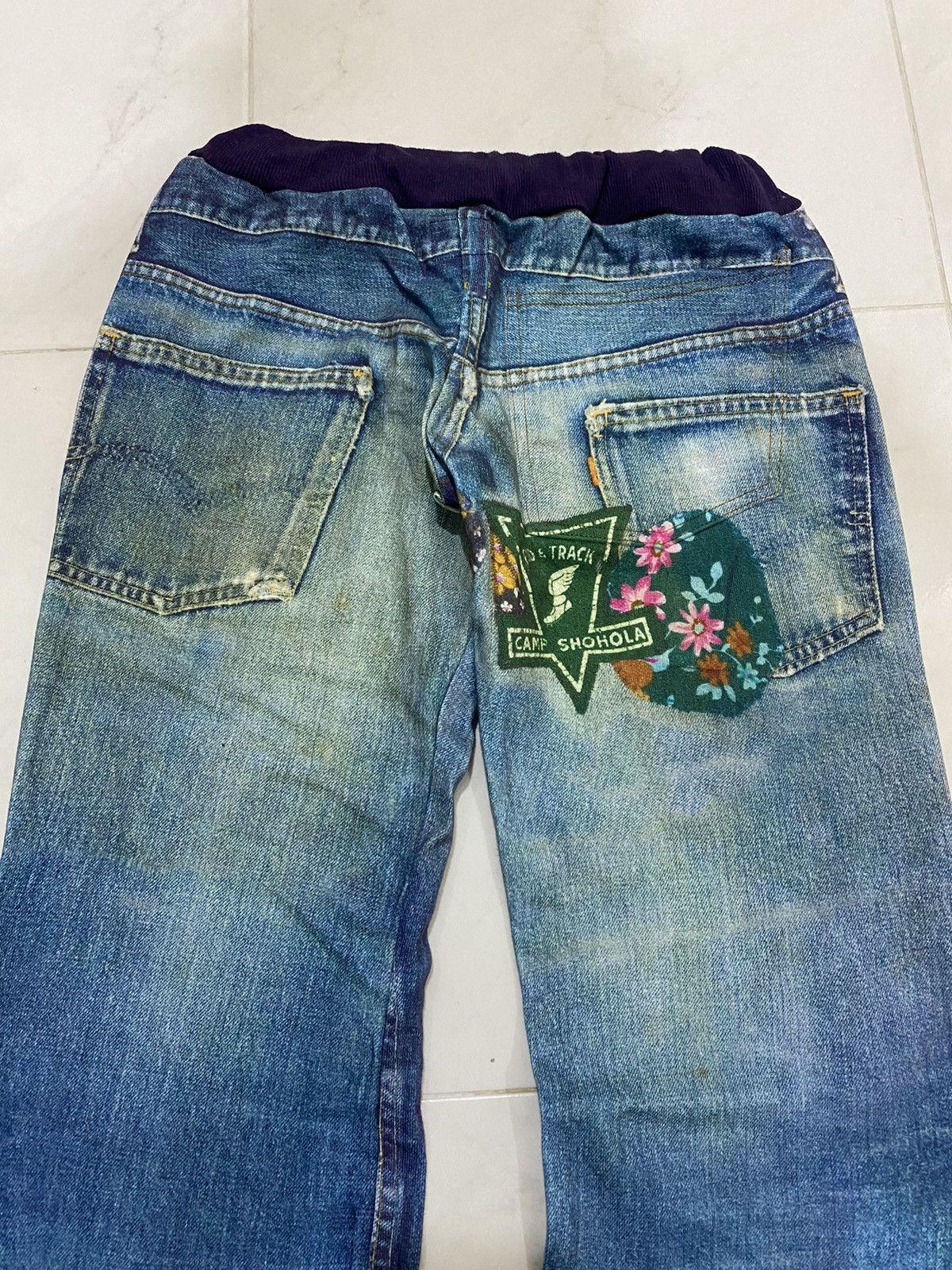 Japanese Brand Muchacha Union Made Printed Sweatpant Size 30" / US 8 / IT 44 - 7 Thumbnail