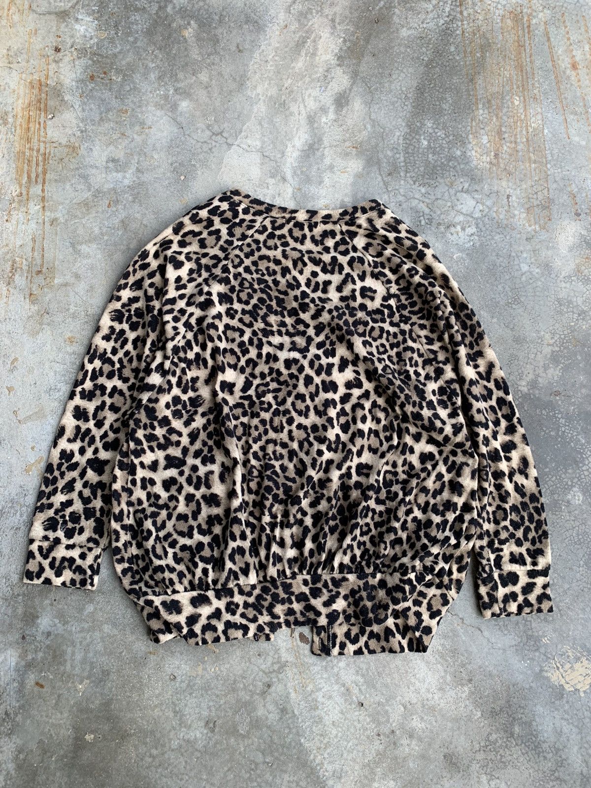 Japanese Brand JapaneseBrand WittyPitty Leopard Cardigan Light Jacket Size US M / EU 48-50 / 2 - 2 Thumbnail