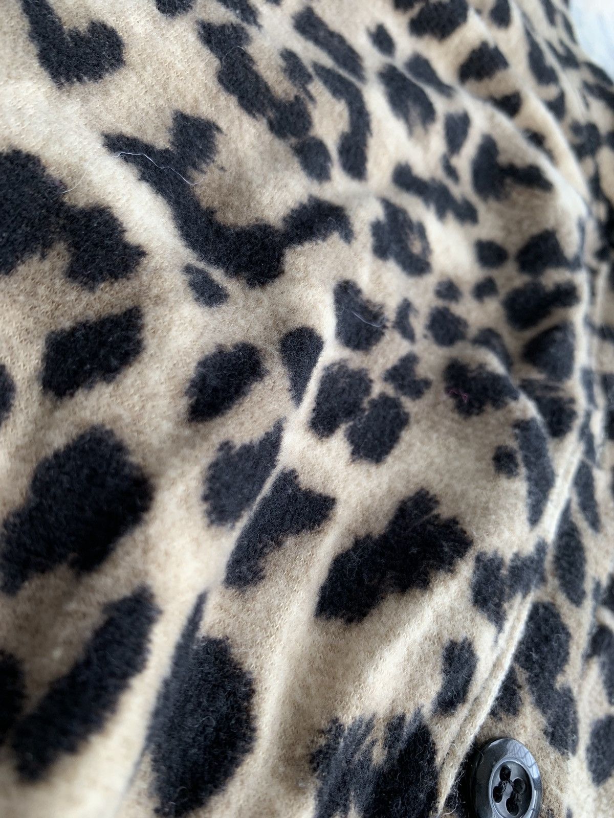 Japanese Brand JapaneseBrand WittyPitty Leopard Cardigan Light Jacket Size US M / EU 48-50 / 2 - 3 Thumbnail