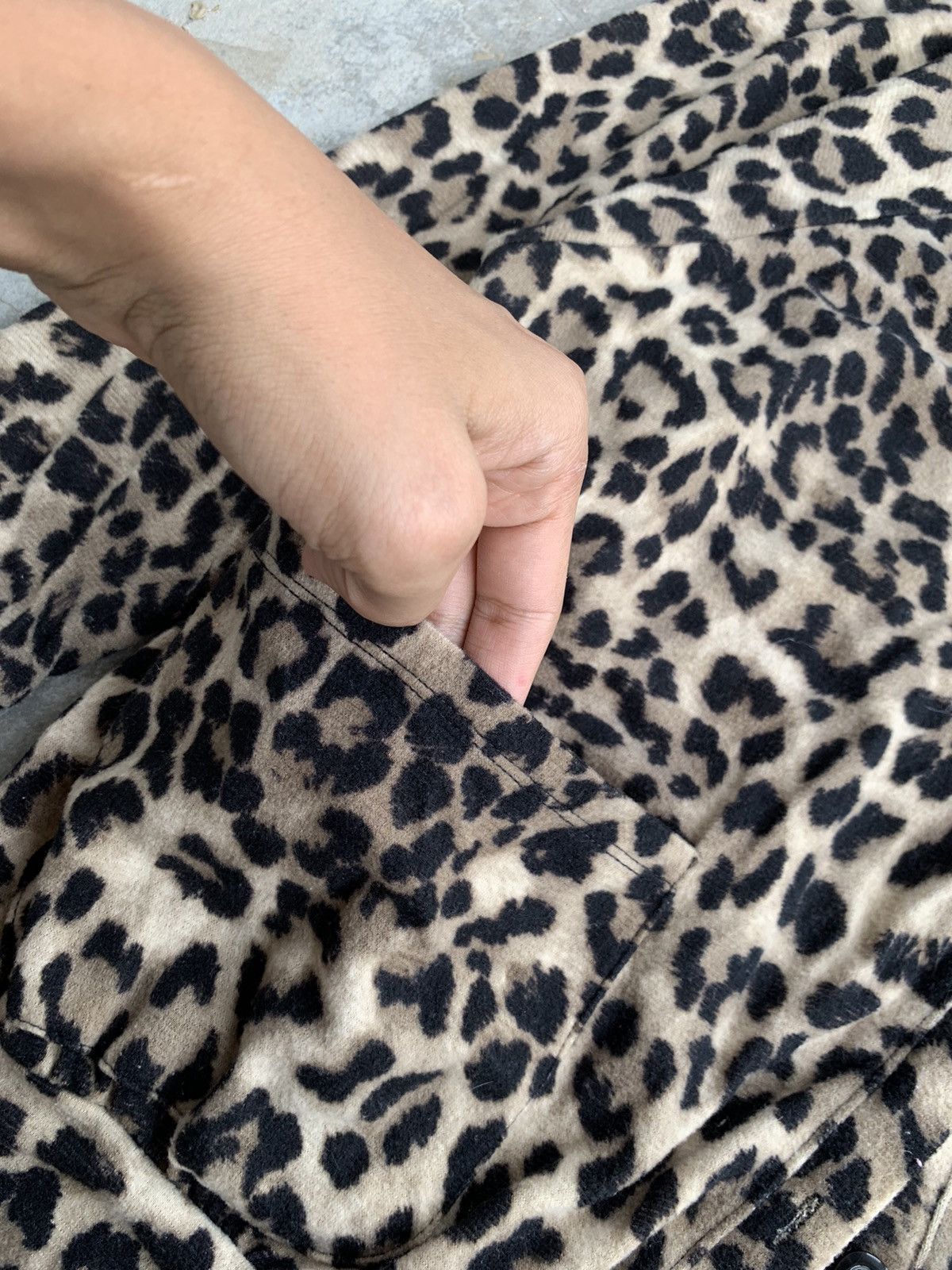 Japanese Brand JapaneseBrand WittyPitty Leopard Cardigan Light Jacket Size US M / EU 48-50 / 2 - 4 Thumbnail