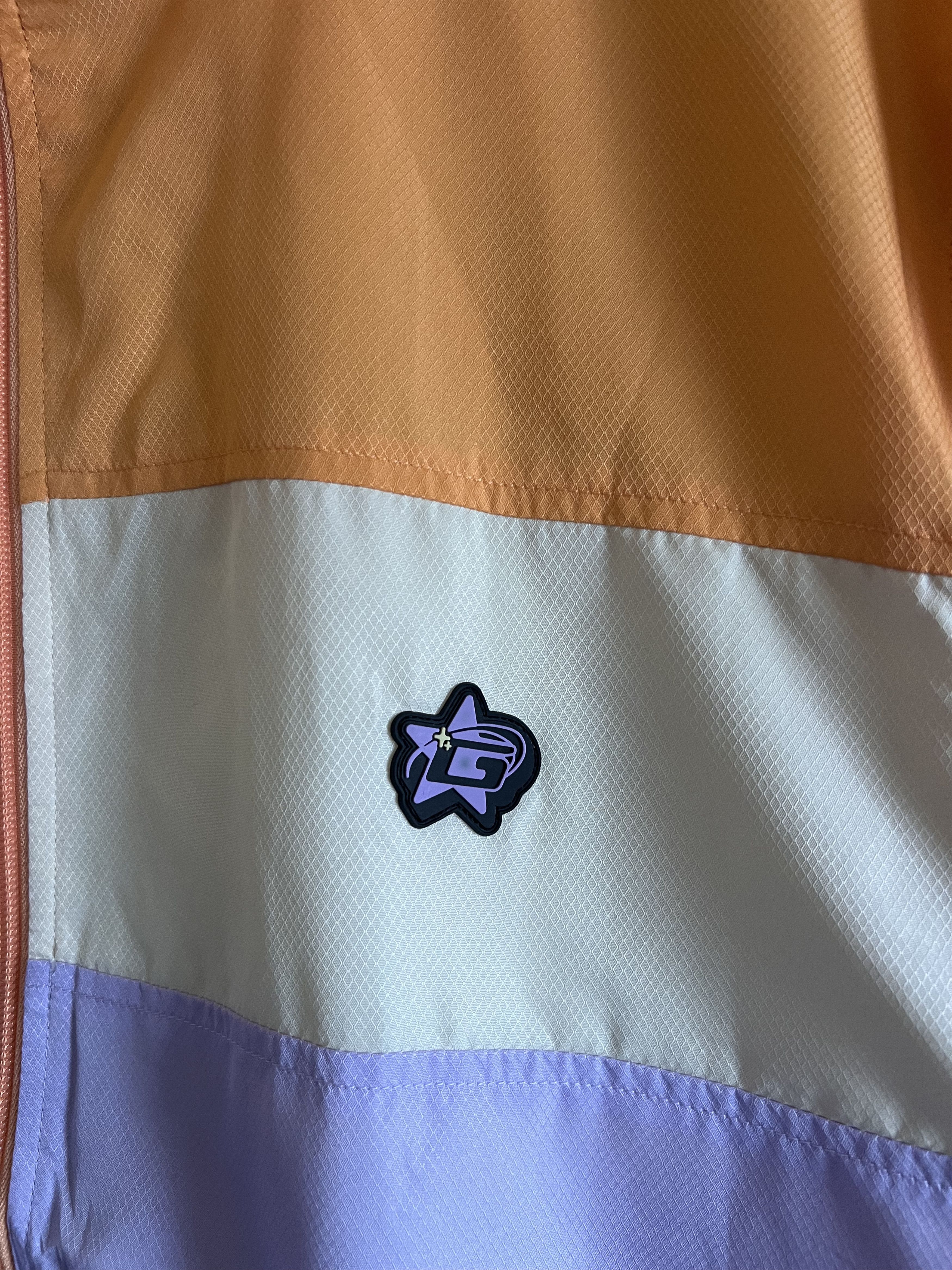Golf Wang Golf Wang Comet Color Blocked Track Jacket in Lavender Size US L / EU 52-54 / 3 - 3 Thumbnail