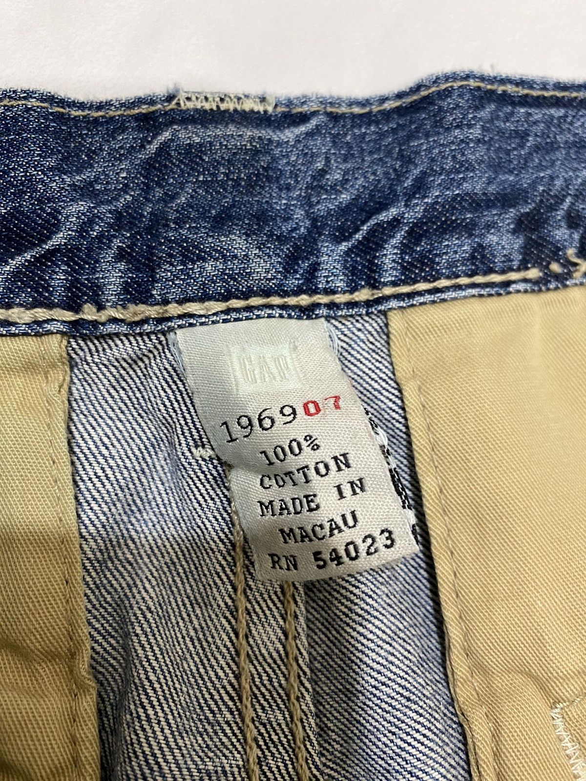 Gap GAP Distressed Cargo Jean Size US 32 / EU 48 - 12 Thumbnail