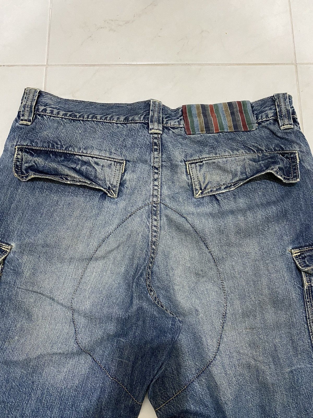 Gap GAP Distressed Cargo Jean Size US 32 / EU 48 - 10 Thumbnail