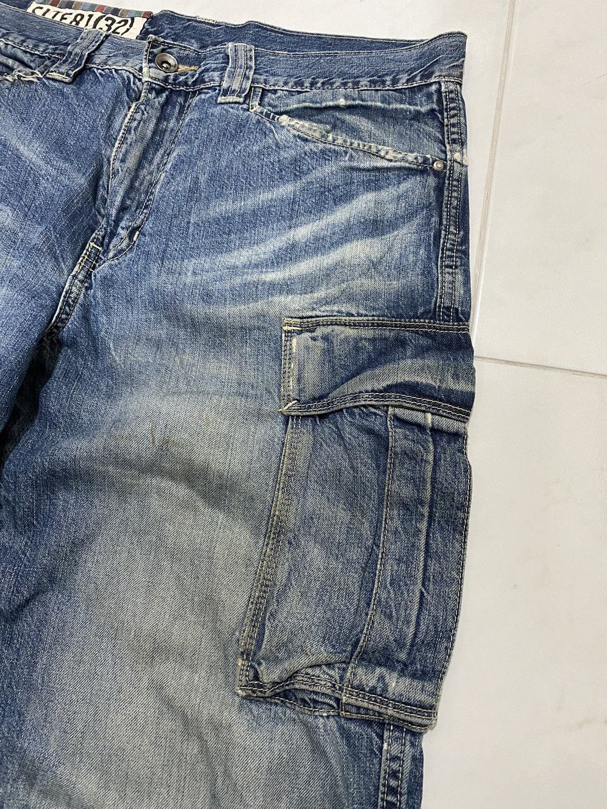 Gap GAP Distressed Cargo Jean Size US 32 / EU 48 - 5 Thumbnail