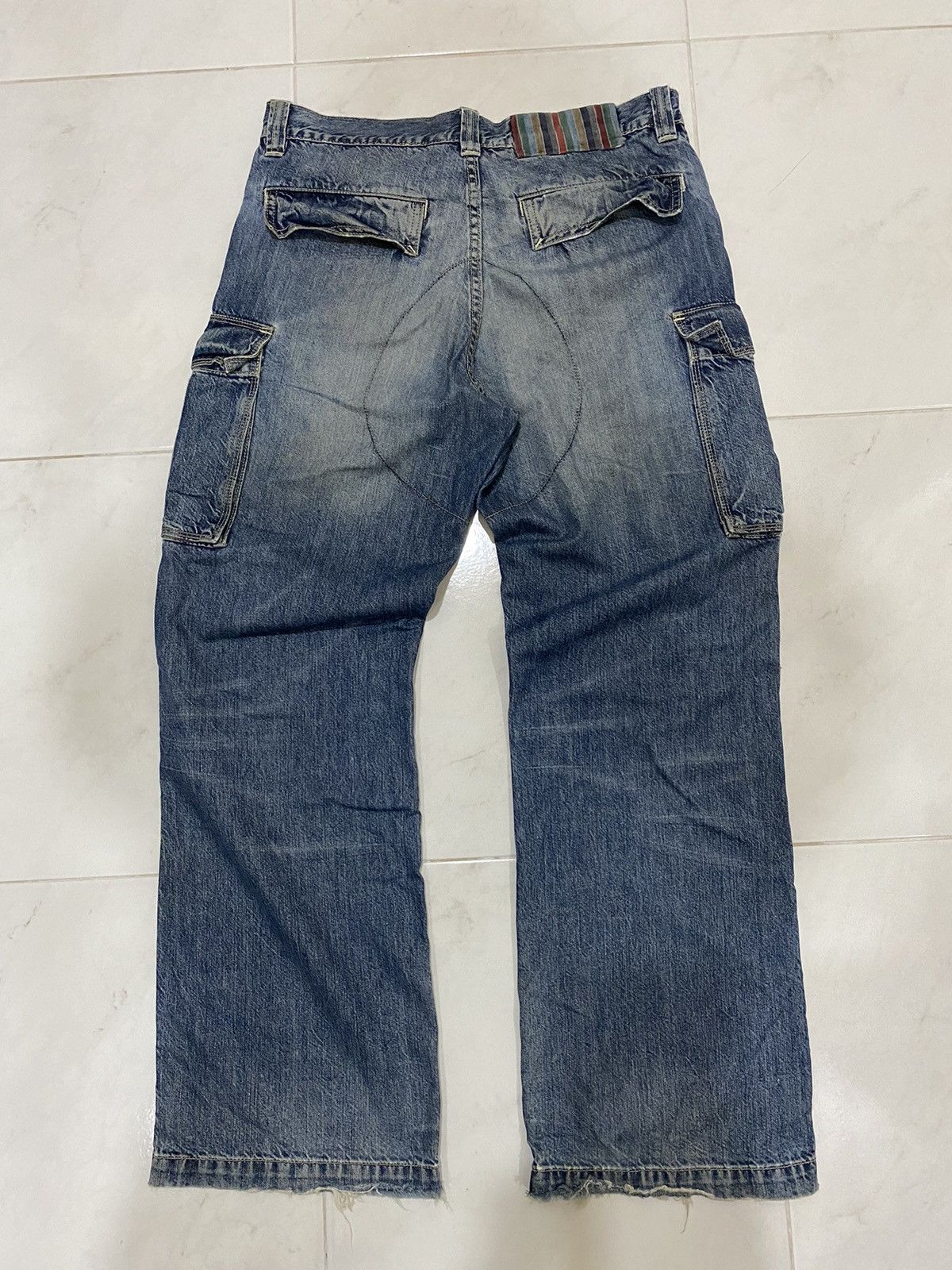 Gap GAP Distressed Cargo Jean Size US 32 / EU 48 - 8 Thumbnail
