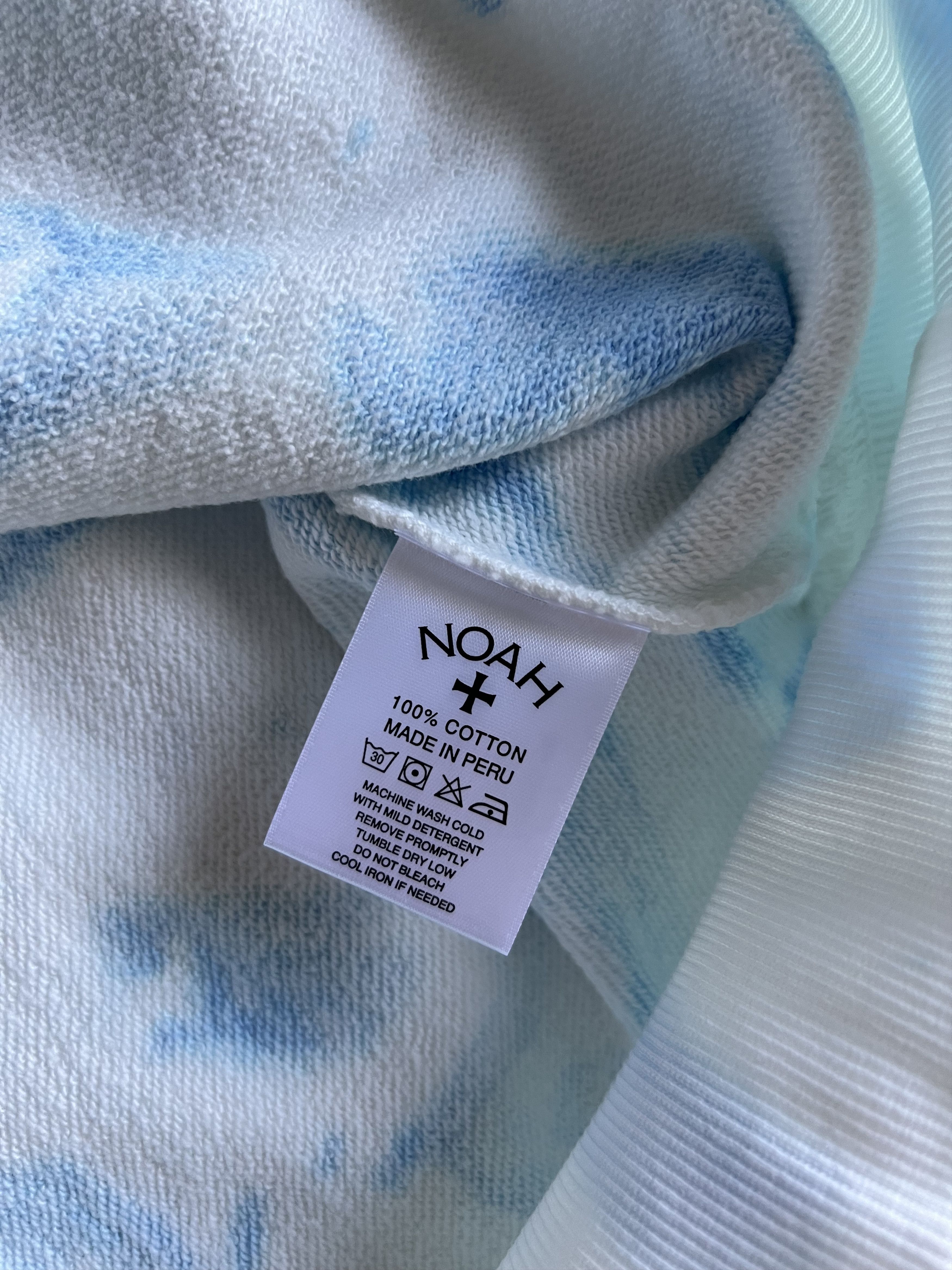 Noah Noah Splatter Dye Half Zip Pullover in Blue Size US L / EU 52-54 / 3 - 7 Thumbnail