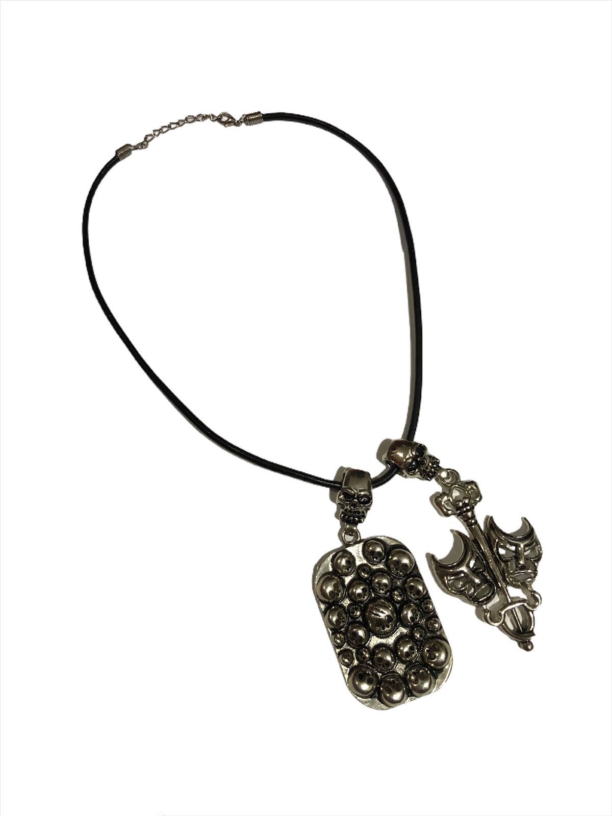 Jewelry DOPE🔥Million 💀 Pendant Necklace Like Number Nine Size ONE SIZE - 2 Thumbnail