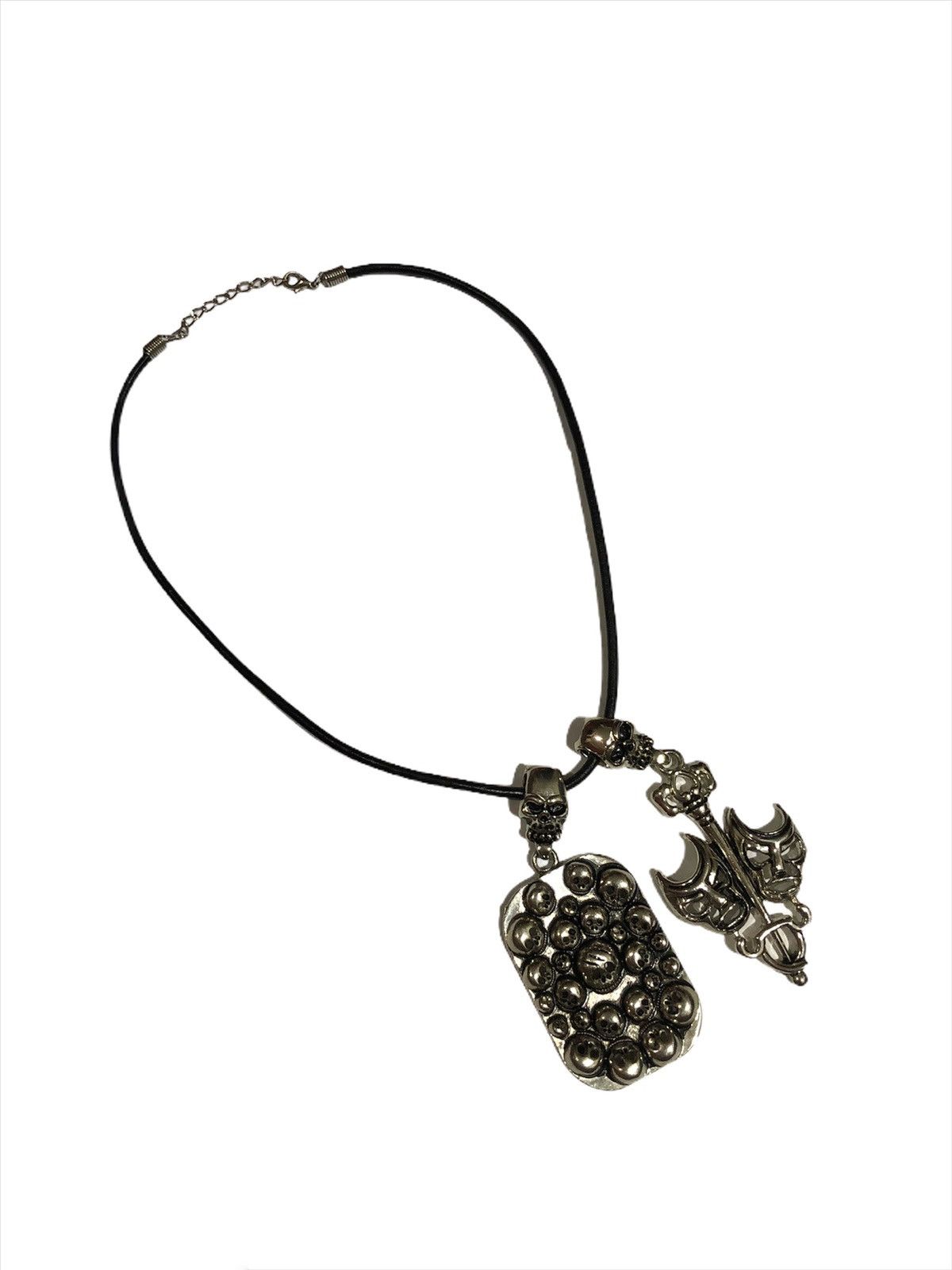 Jewelry DOPE🔥Million 💀 Pendant Necklace Like Number Nine Size ONE SIZE - 3 Thumbnail