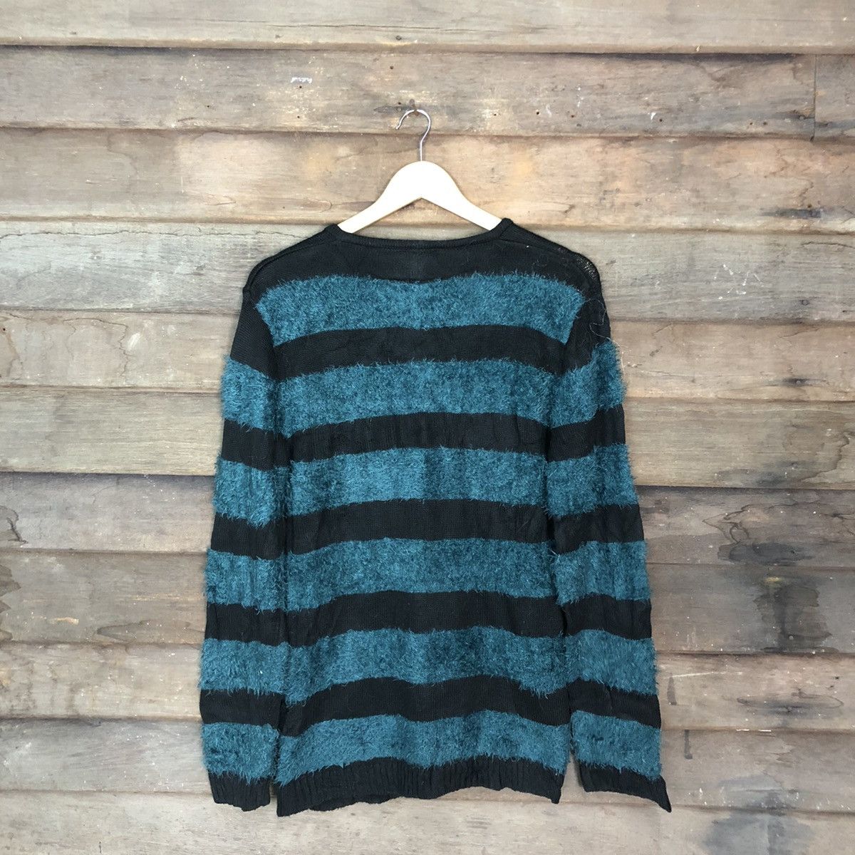 Homespun Knitwear Final Basic stripe like cobain Fur Shaggy Knitwear #c1029 Size US M / EU 48-50 / 2 - 13 Thumbnail