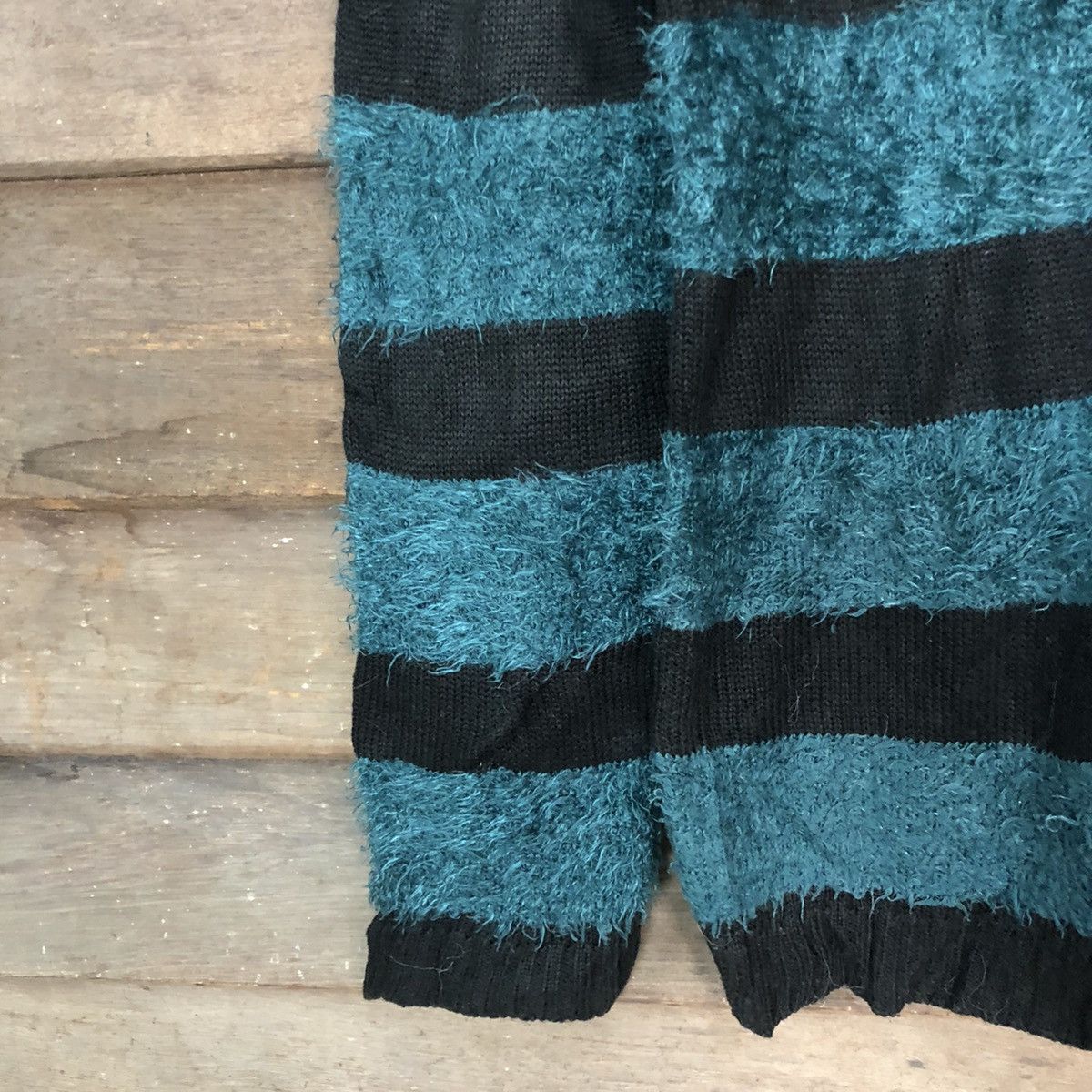 Homespun Knitwear Final Basic stripe like cobain Fur Shaggy Knitwear #c1029 Size US M / EU 48-50 / 2 - 6 Thumbnail