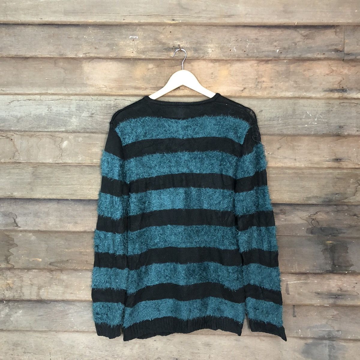 Homespun Knitwear Final Basic stripe like cobain Fur Shaggy Knitwear #c1029 Size US M / EU 48-50 / 2 - 11 Thumbnail