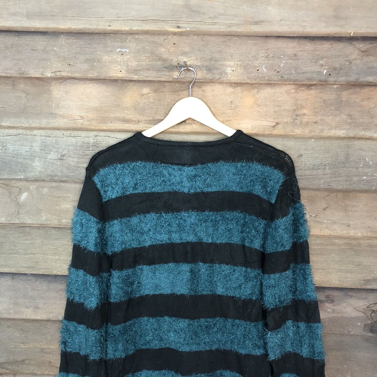Homespun Knitwear Final Basic stripe like cobain Fur Shaggy Knitwear #c1029 Size US M / EU 48-50 / 2 - 12 Thumbnail