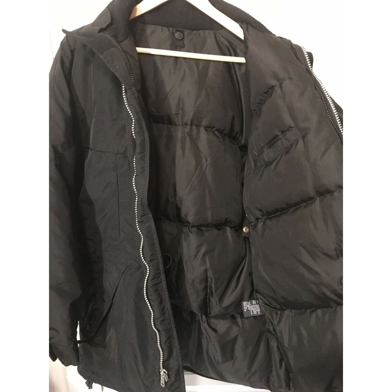 Vintage North Sportif Men’s Sz XL Jacket Reversible Puffer Zip Black Size US XL / EU 56 / 4 - 11 Thumbnail
