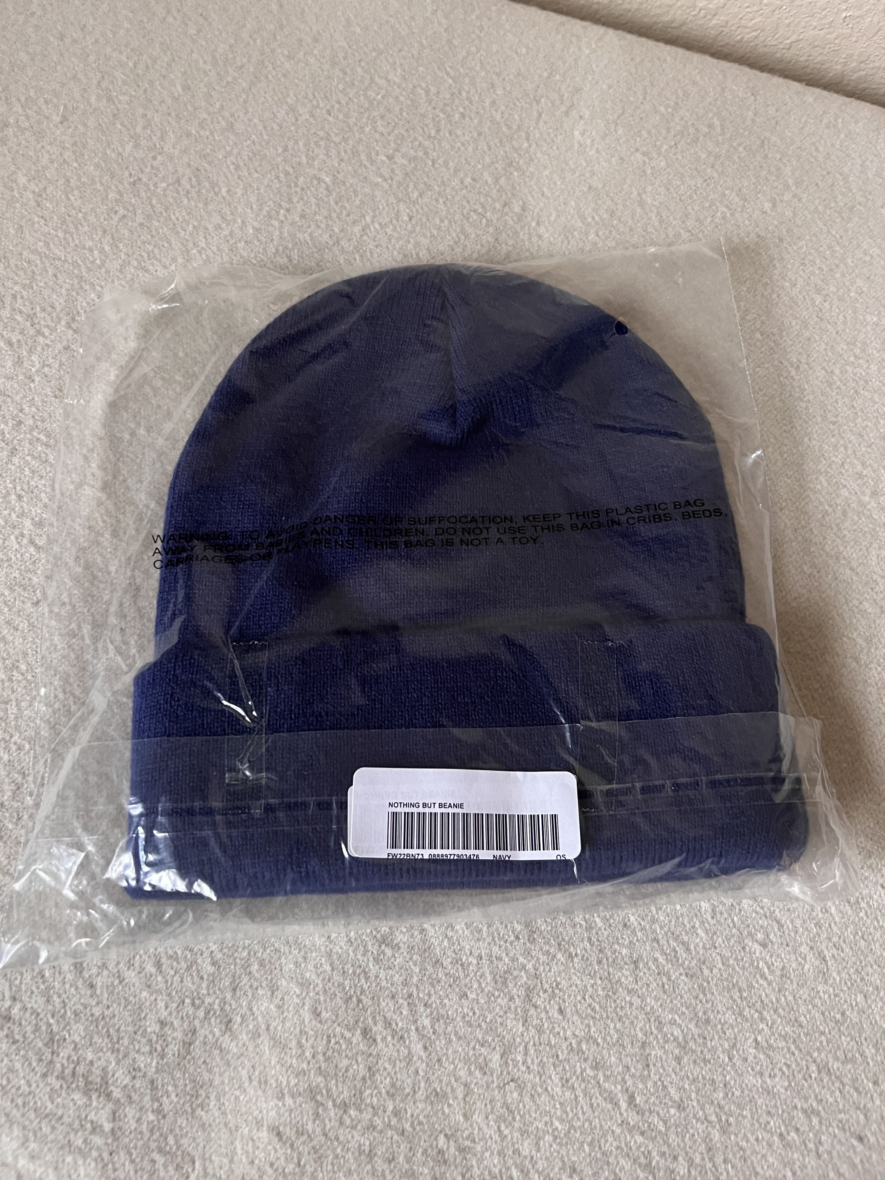 Supreme Supreme Nothing but the Best Beanie in Navy Size ONE SIZE - 2 Thumbnail
