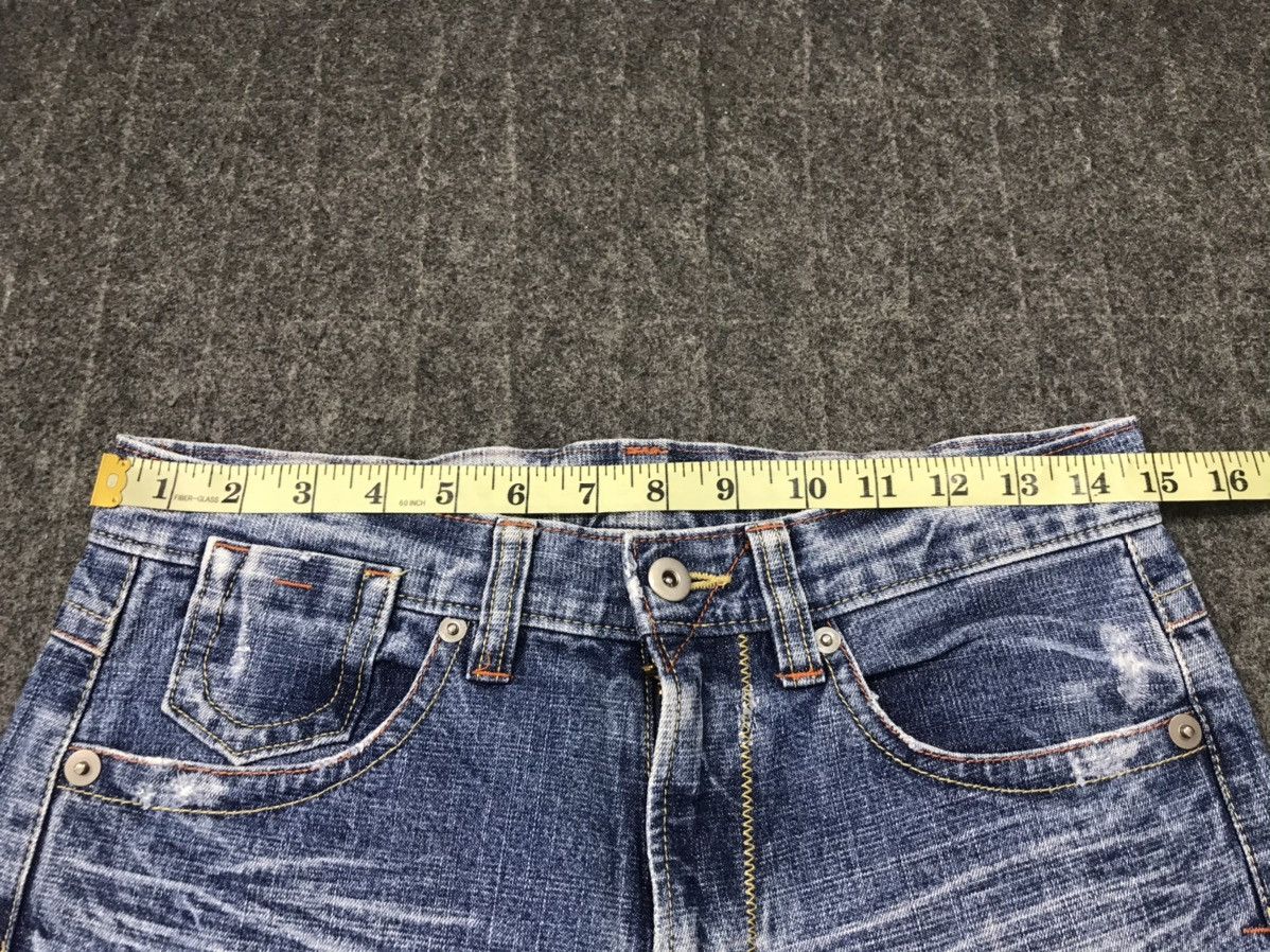 Japanese Brand × Vintage Vintage Compass Straight Cut Style Pants Distressed Denim Size US 30 / EU 46 - 7 Thumbnail