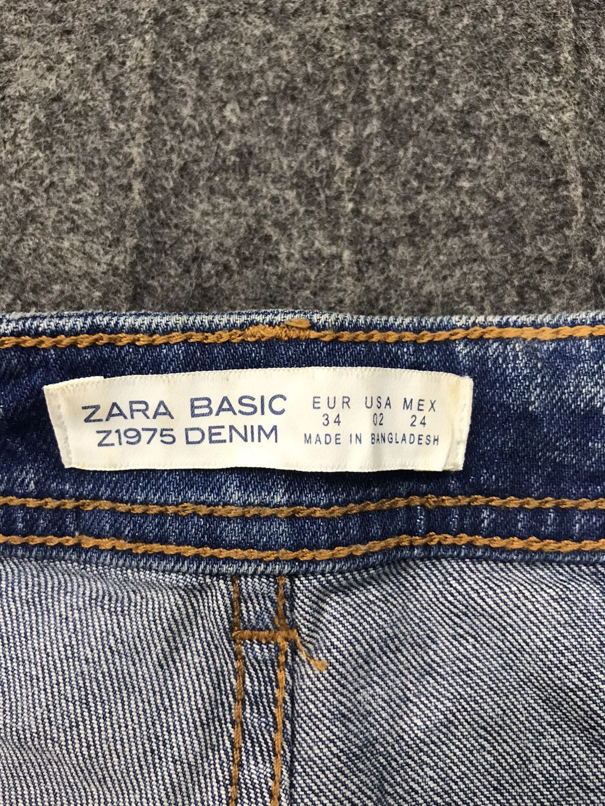 Vintage × Zara Vintage Zara Basic Z1975 Straight Cut Pearl Style Pants Size US 29 - 6 Thumbnail