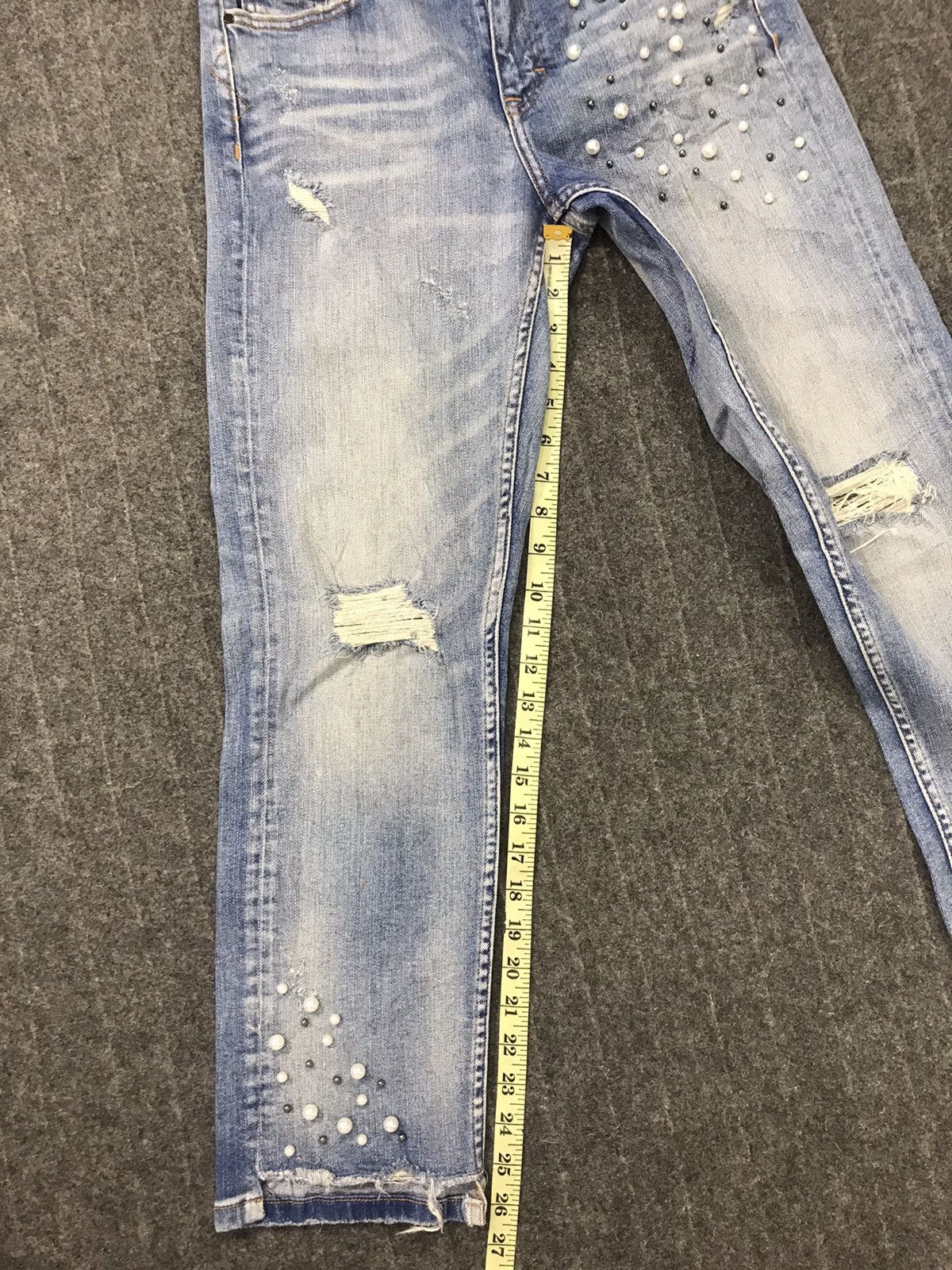 Vintage × Zara Vintage Zara Basic Z1975 Straight Cut Pearl Style Pants Size US 29 - 9 Thumbnail