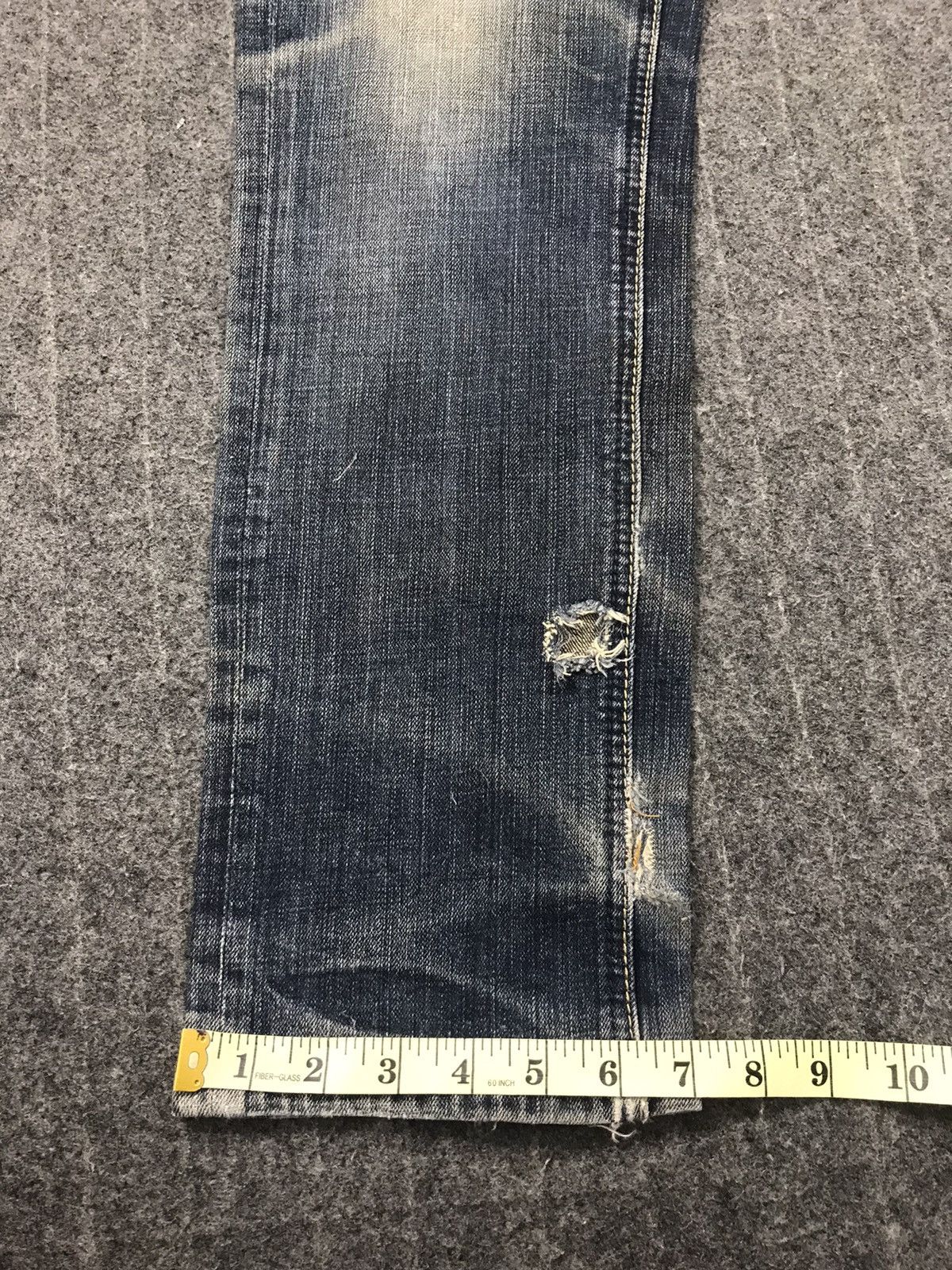 Old Navy × Vintage Vintage Navy Produce Straight Cut Pants Distressed Denim Size US 32 / EU 48 - 15 Thumbnail