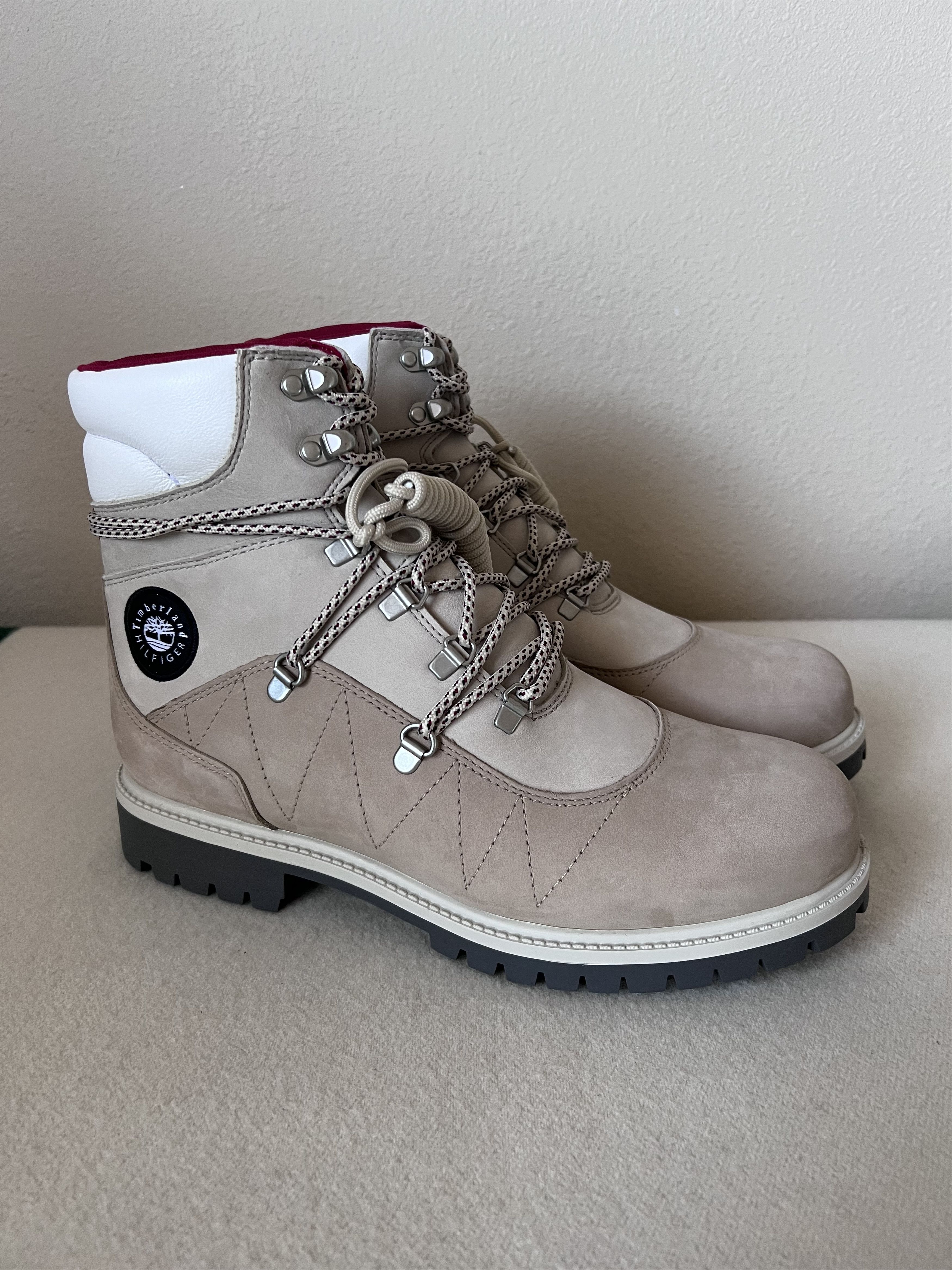 Timberland Tommy Hilfiger Timberland EK+ Hiker Boots Beige Size US 9 / EU 42 - 1 Thumbnail