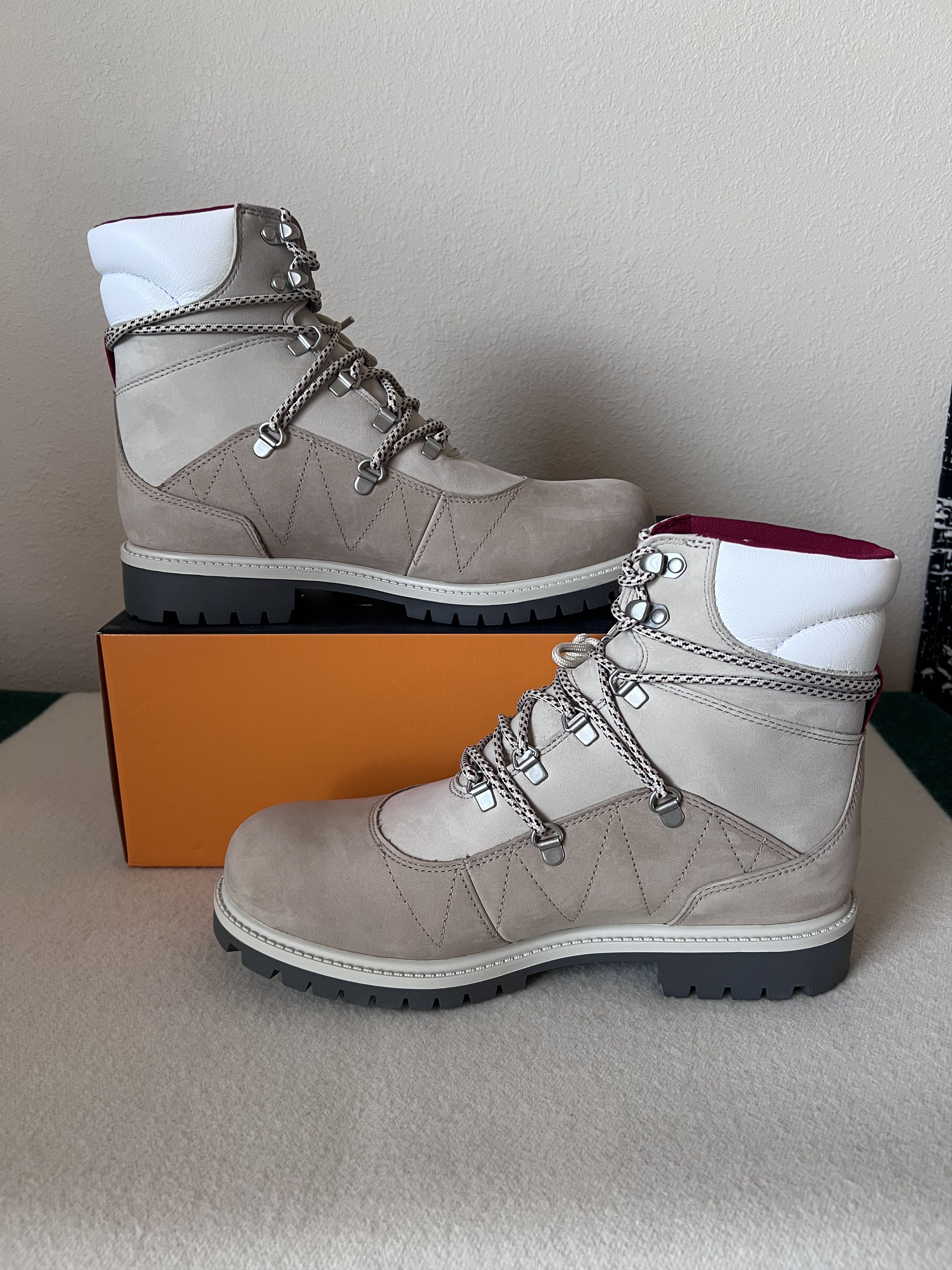 Timberland Tommy Hilfiger Timberland EK+ Hiker Boots Beige Size US 9 / EU 42 - 3 Thumbnail