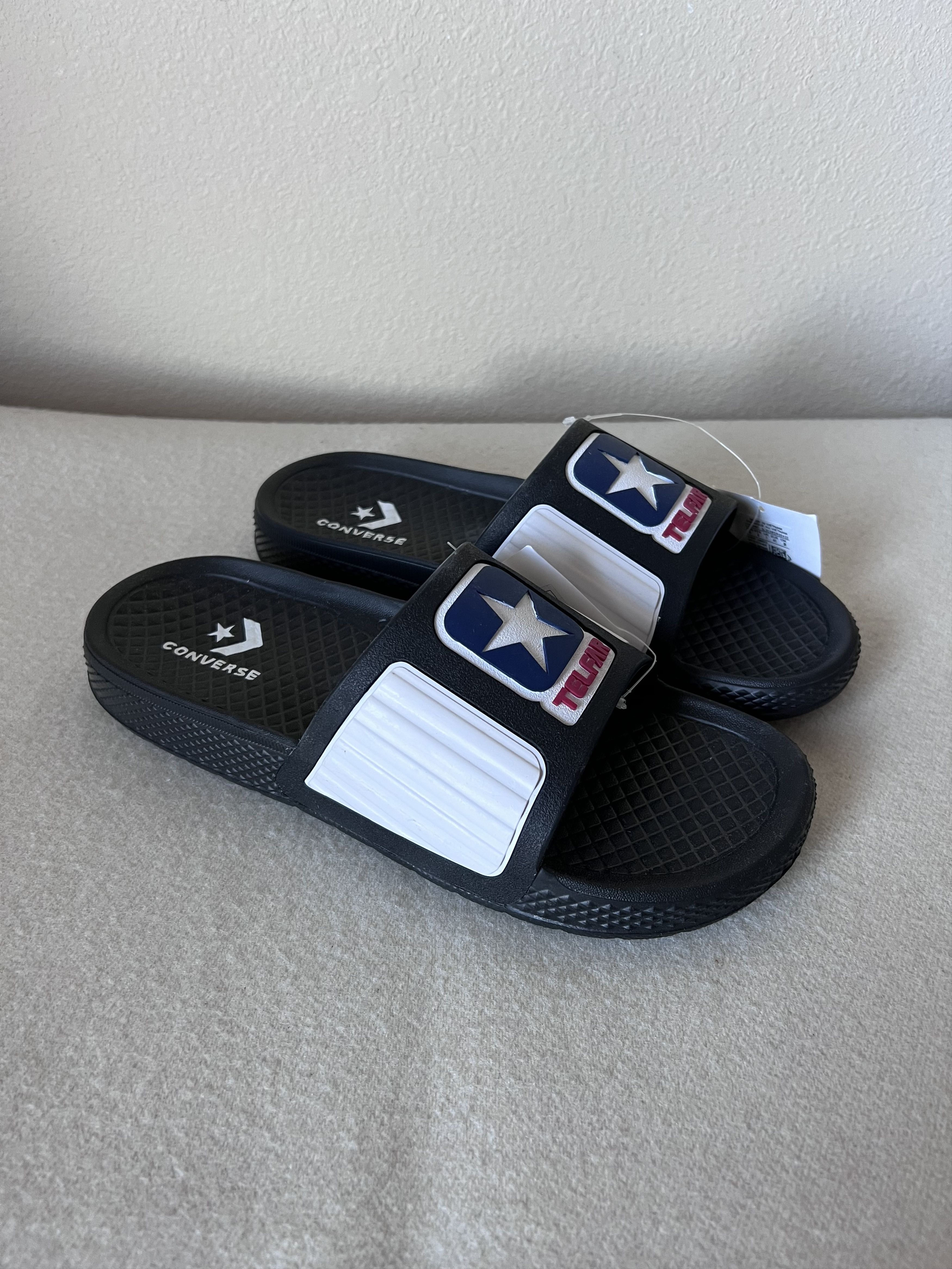 Converse Telfar Converse All Star Slide Black Size US 8 / EU 41 - 1 Thumbnail