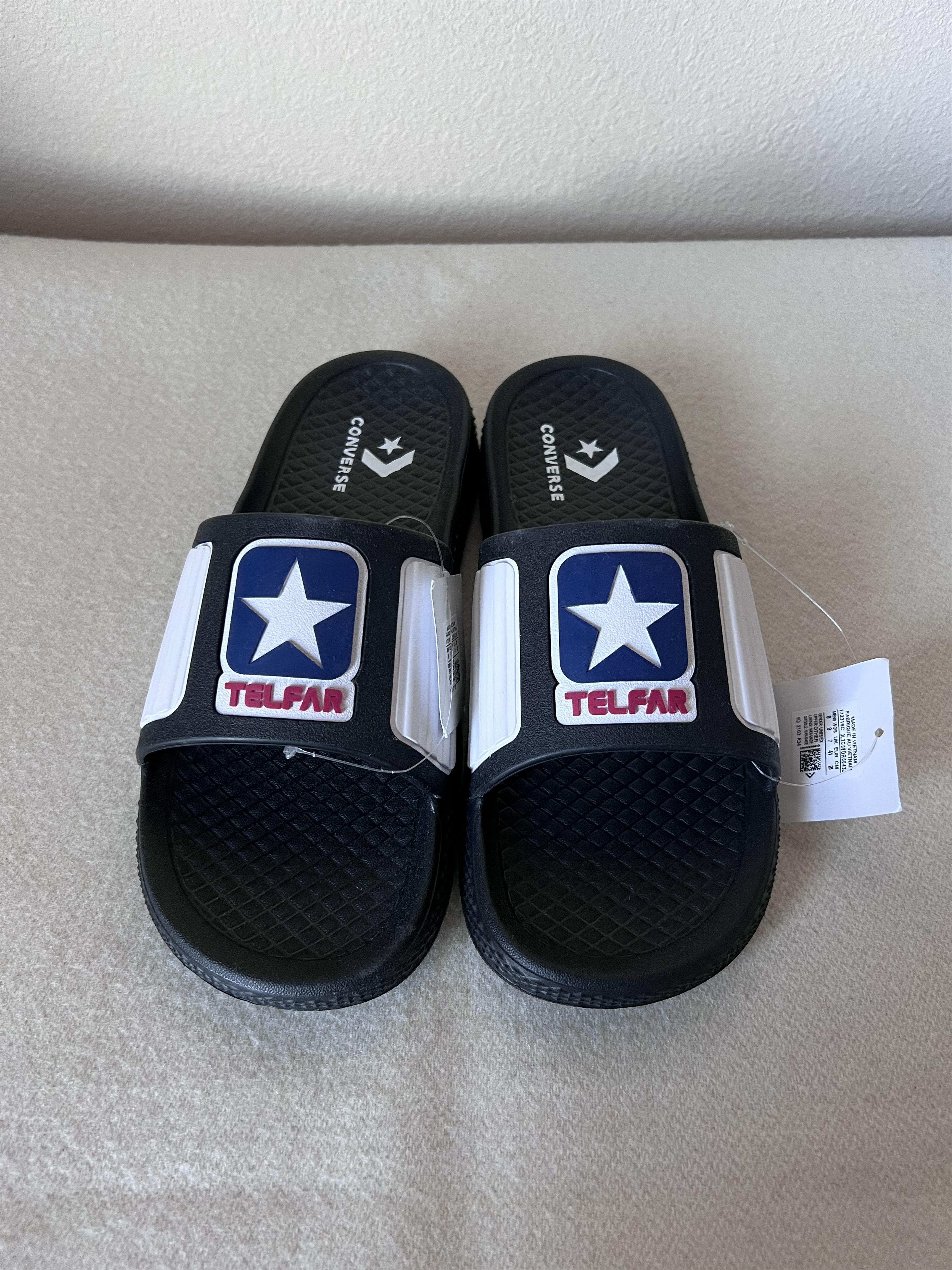 Converse Telfar Converse All Star Slide Black Size US 8 / EU 41 - 2 Thumbnail