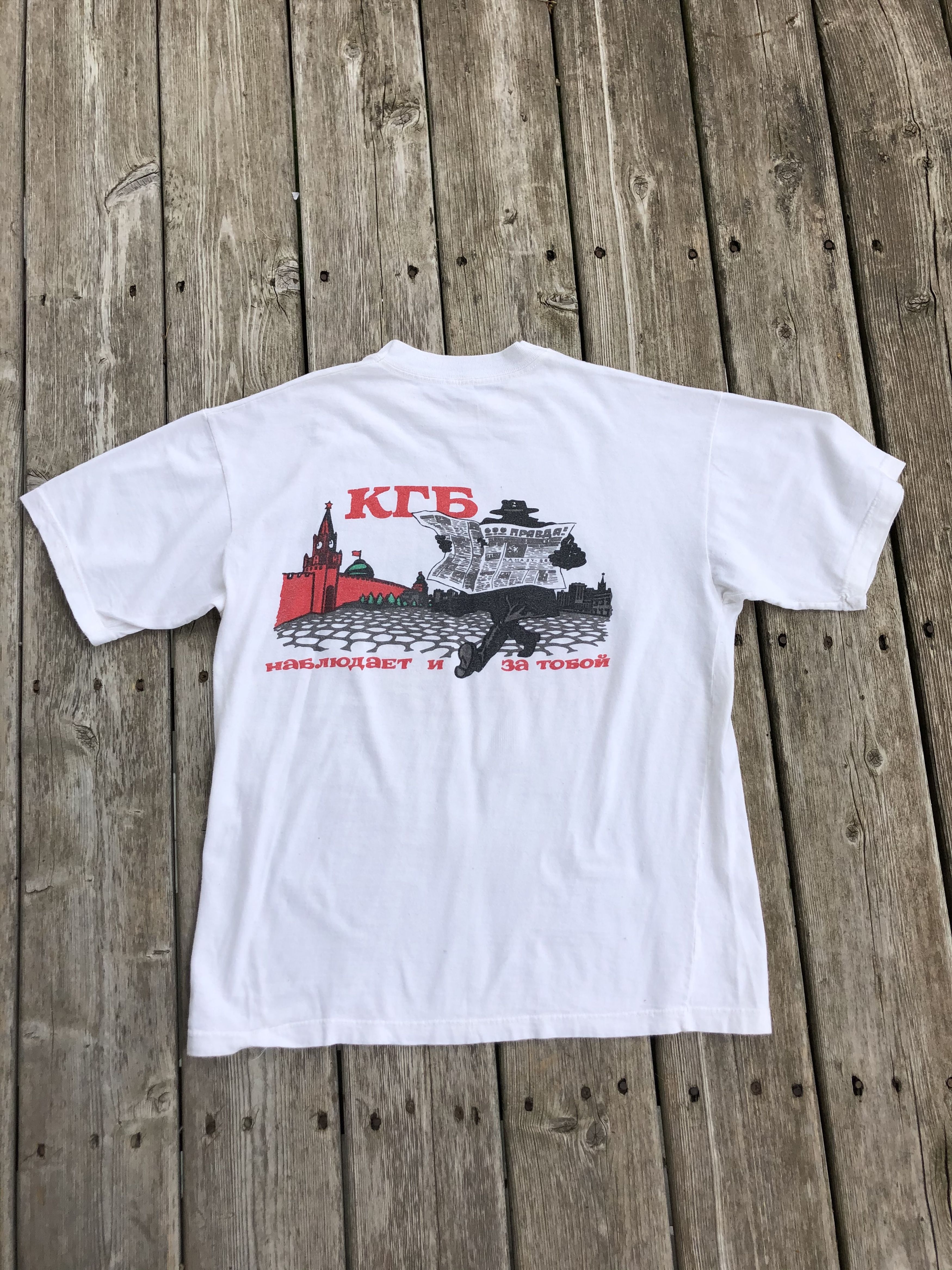 Vintage Vintage Soviet KGB Tee Size US M / EU 48-50 / 2 - 3 Thumbnail