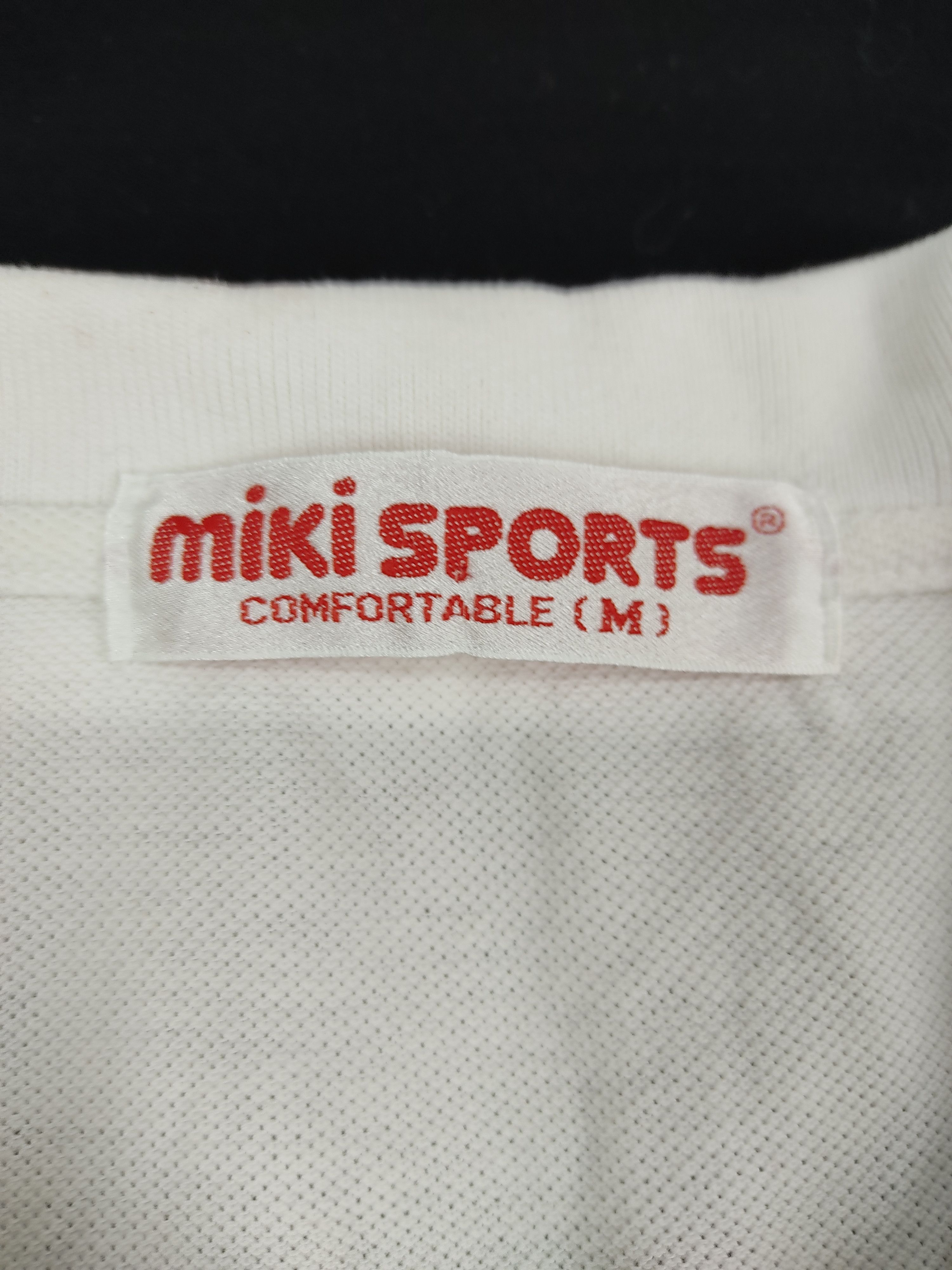 Japanese Brand × Vintage Miki Sports Milano Italy Embroidery Logo Tee Yamazen Shoji Size M / US 6-8 / IT 42-44 - 3 Thumbnail