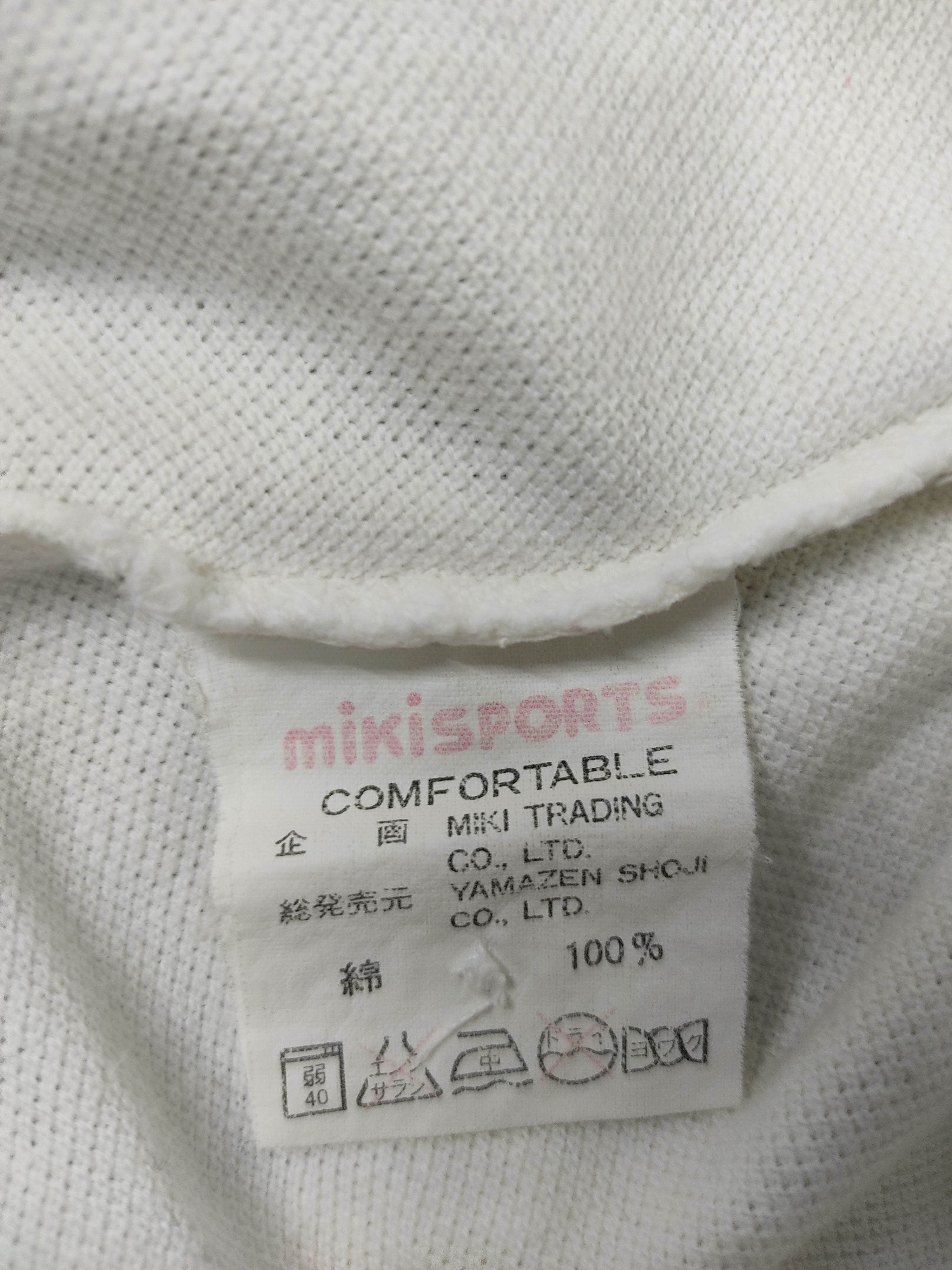 Japanese Brand × Vintage Miki Sports Milano Italy Embroidery Logo Tee Yamazen Shoji Size M / US 6-8 / IT 42-44 - 4 Thumbnail