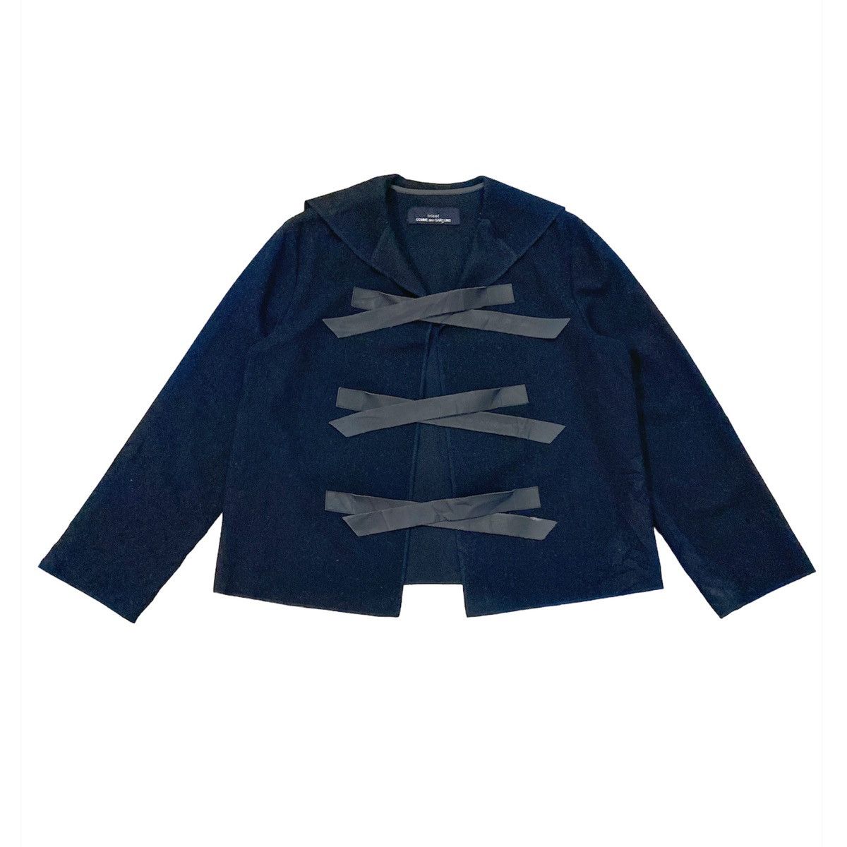 Comme des Garcons × Junya Watanabe Rare!! Vintage Comme des Garcons Tricot Wool Jacket Size US M / EU 48-50 / 2 - 2 Thumbnail