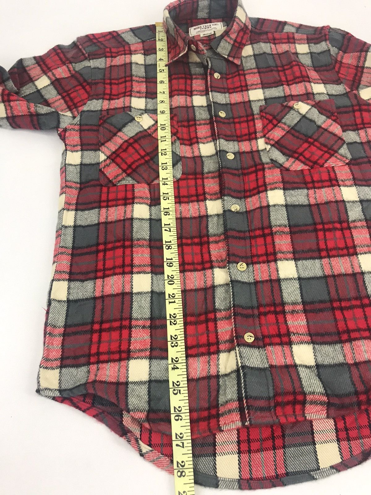 Japanese Brand Flannel Plaid Checked More Than You Double Pockets Shirt Size US M / EU 48-50 / 2 - 9 Thumbnail