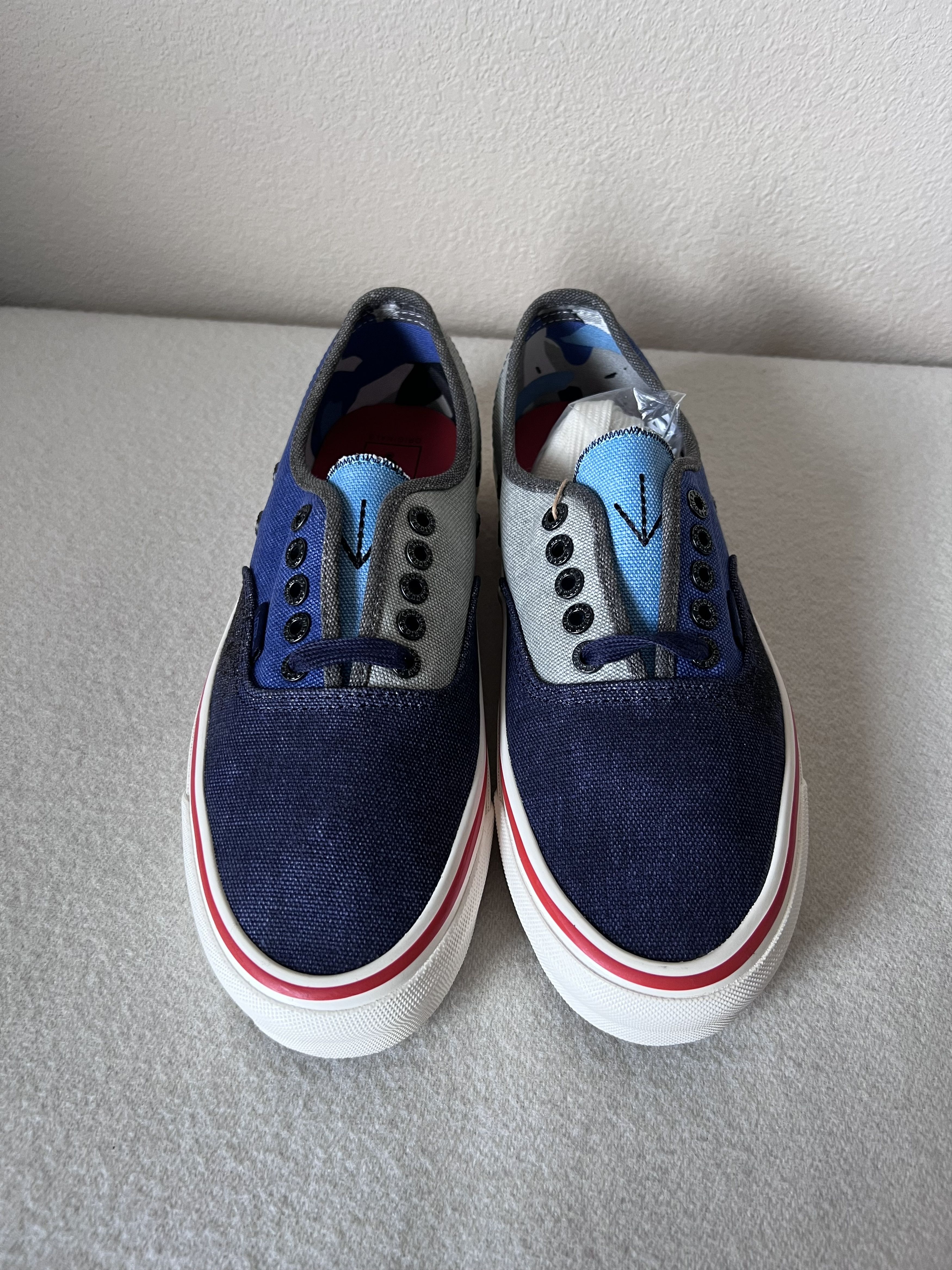 Nigel Cabourn Vans Nigel Cabourn OG Authentic Lx Navy Size US 8 / EU 41 - 4 Thumbnail
