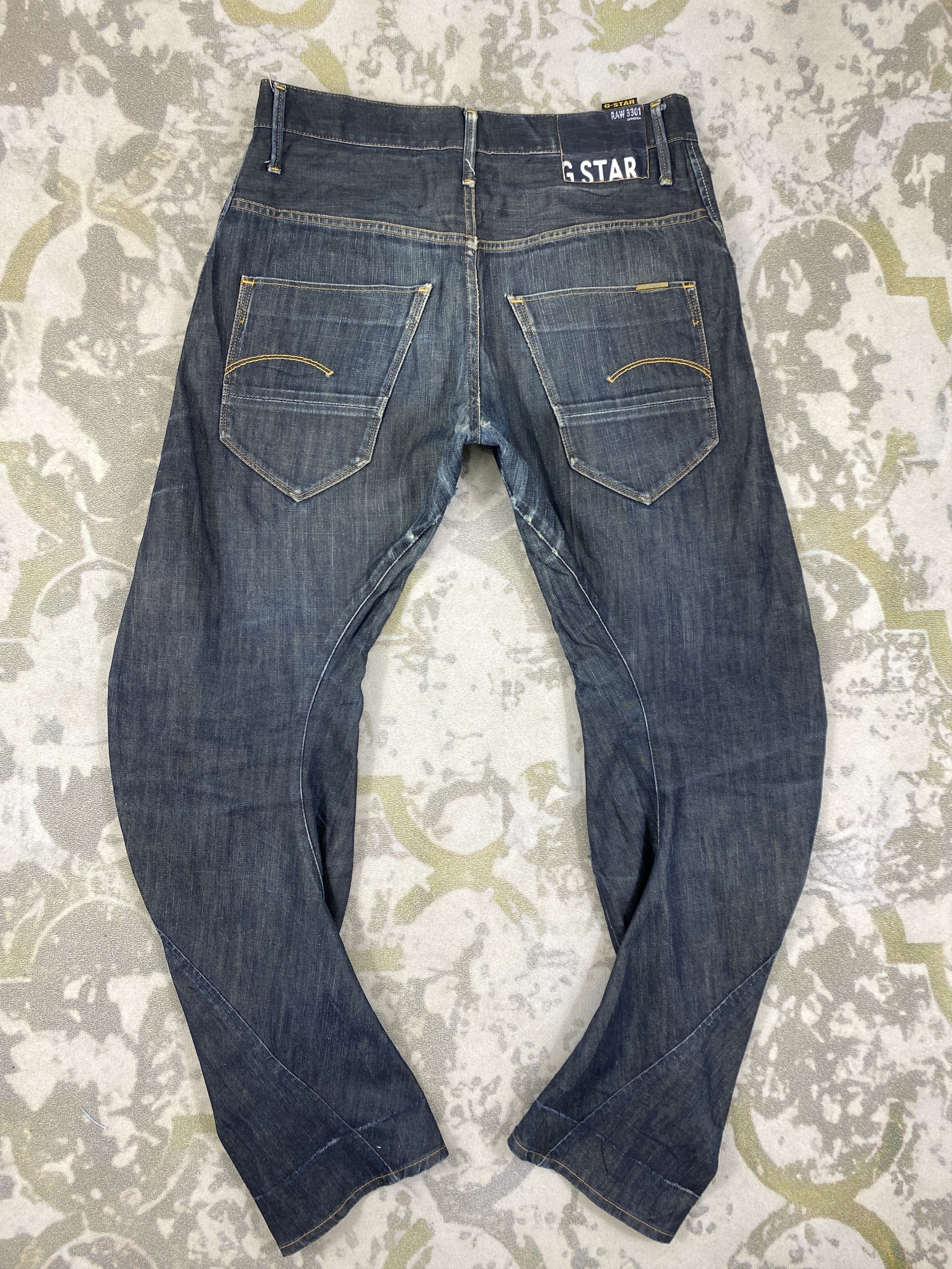 Japanese Brand G-Star Raw Blue Jeans 34x28 -JN3060