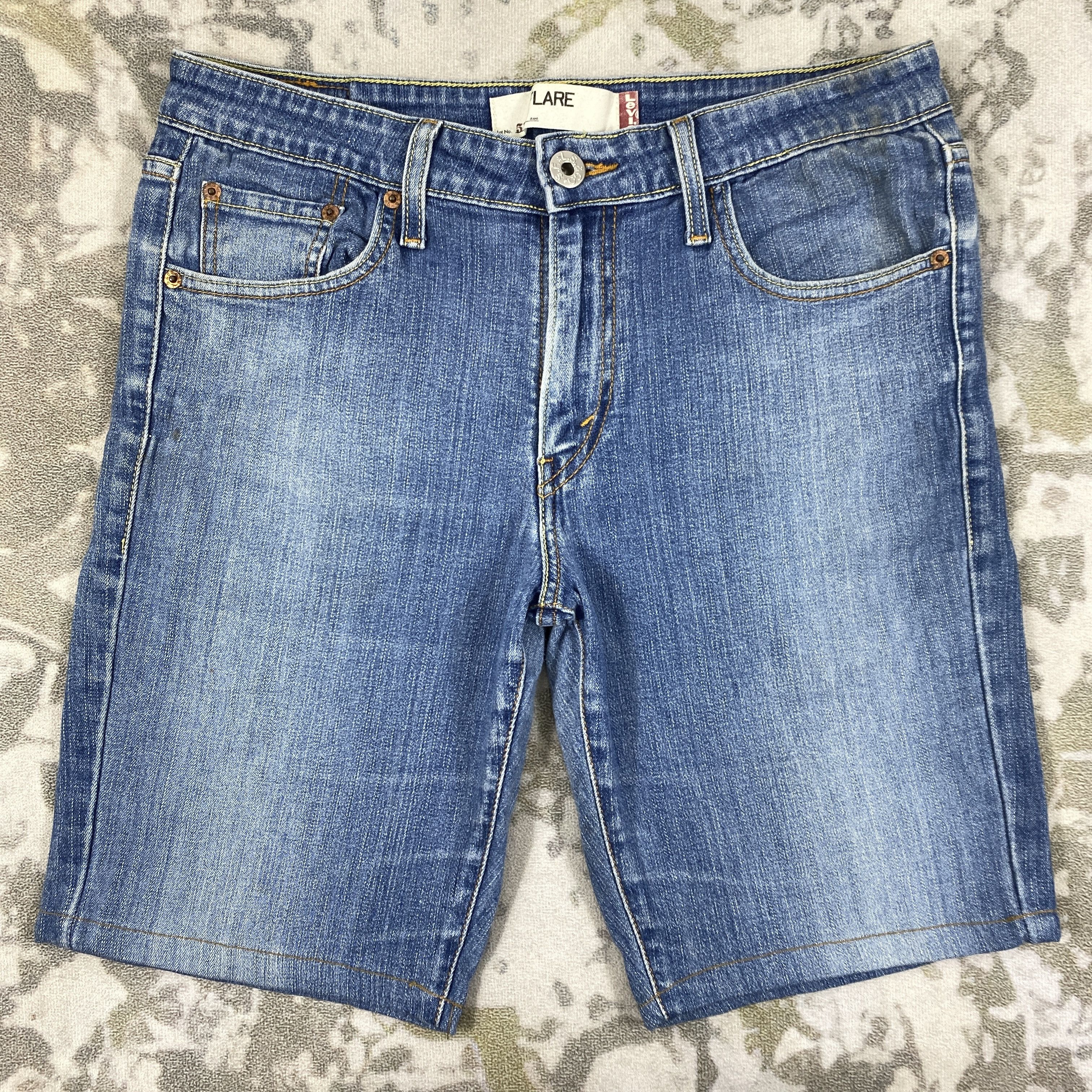 Flare Vintage Levi's 519 Short Jeans 32x9.5 -JN2707