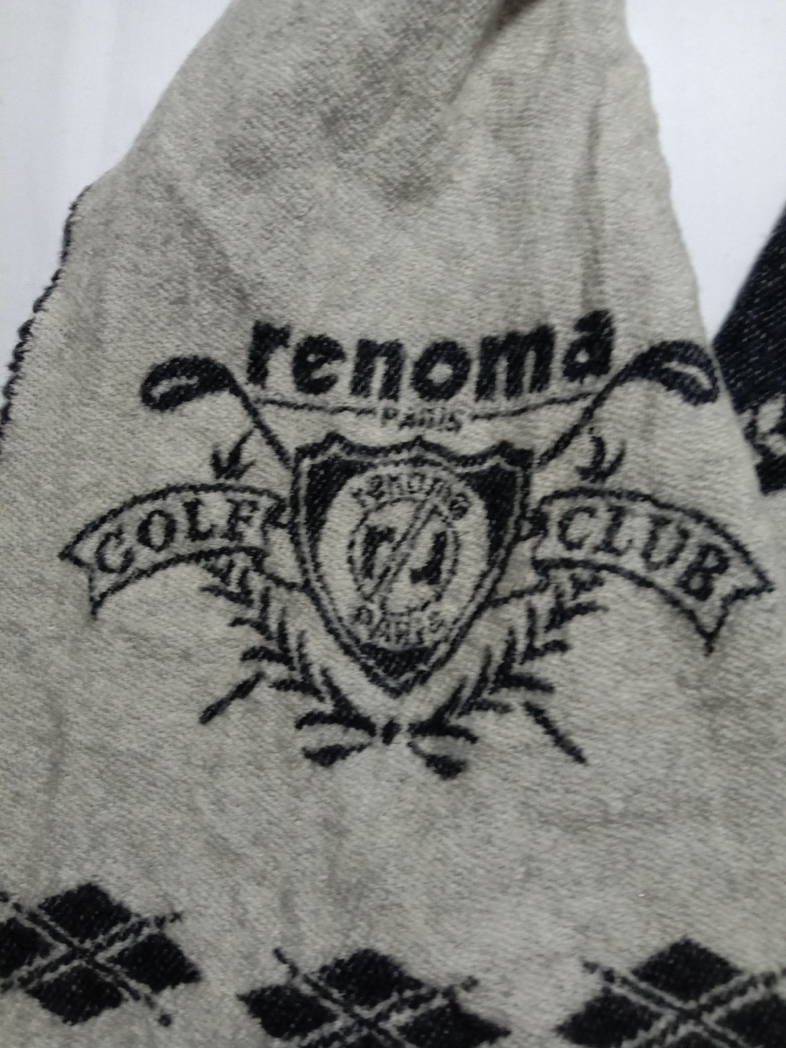 Renoma Renoma Golf Club Scarf Muffler Wool Size ONE SIZE - 2 Thumbnail