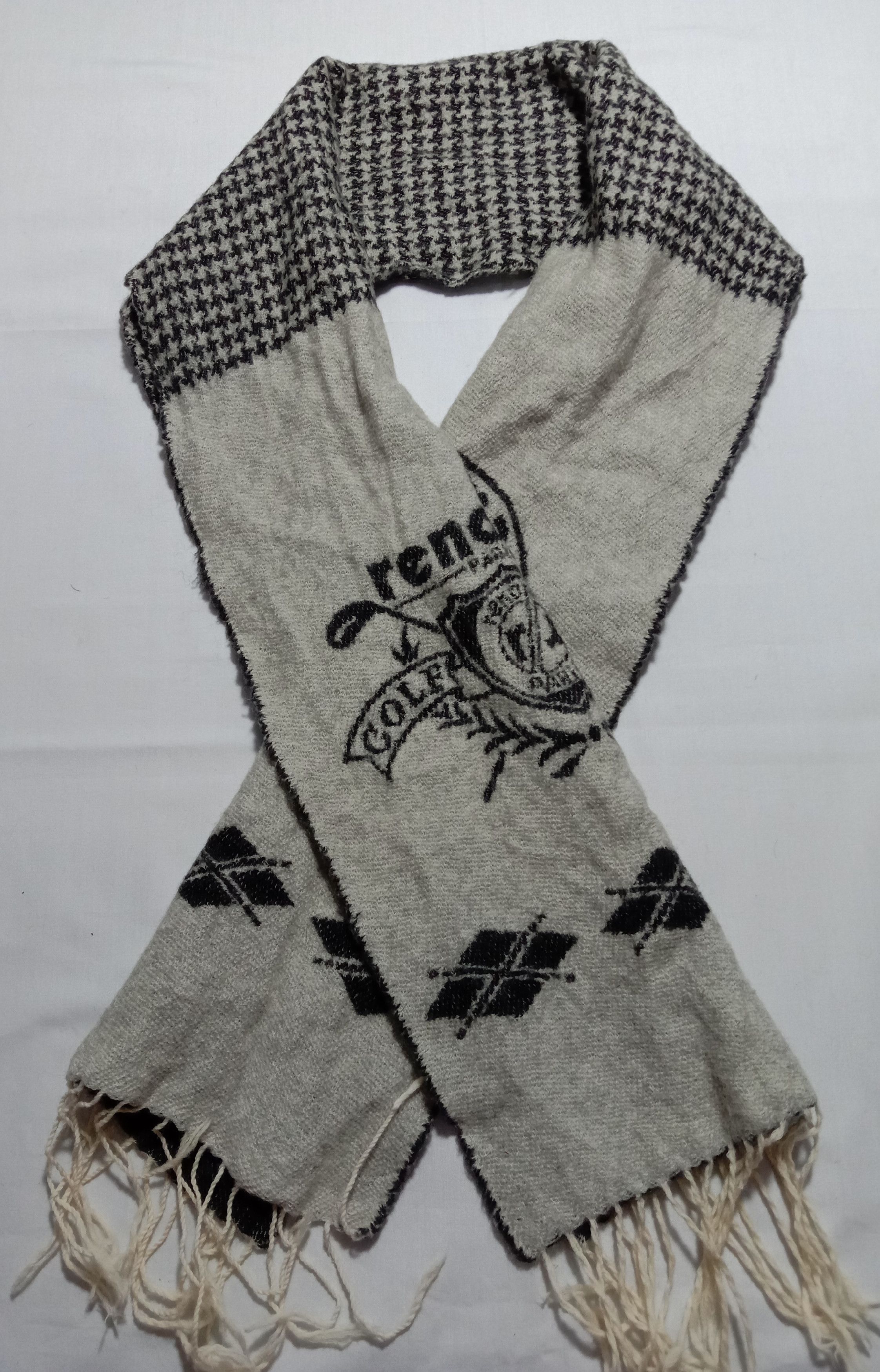 Renoma Renoma Golf Club Scarf Muffler Wool Size ONE SIZE - 4 Thumbnail