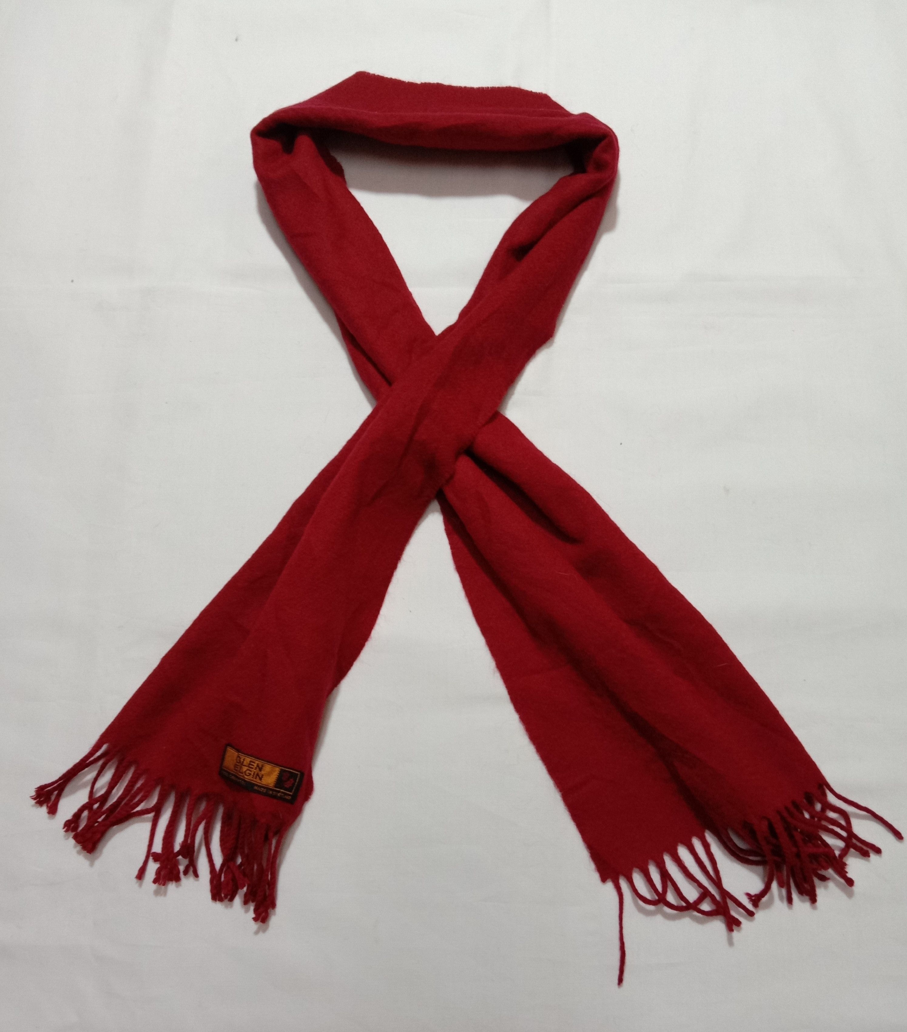 Designer COMBO!! Glen Elgin Cashmere Fabric Muffler/Scarf Size ONE SIZE - 3 Thumbnail